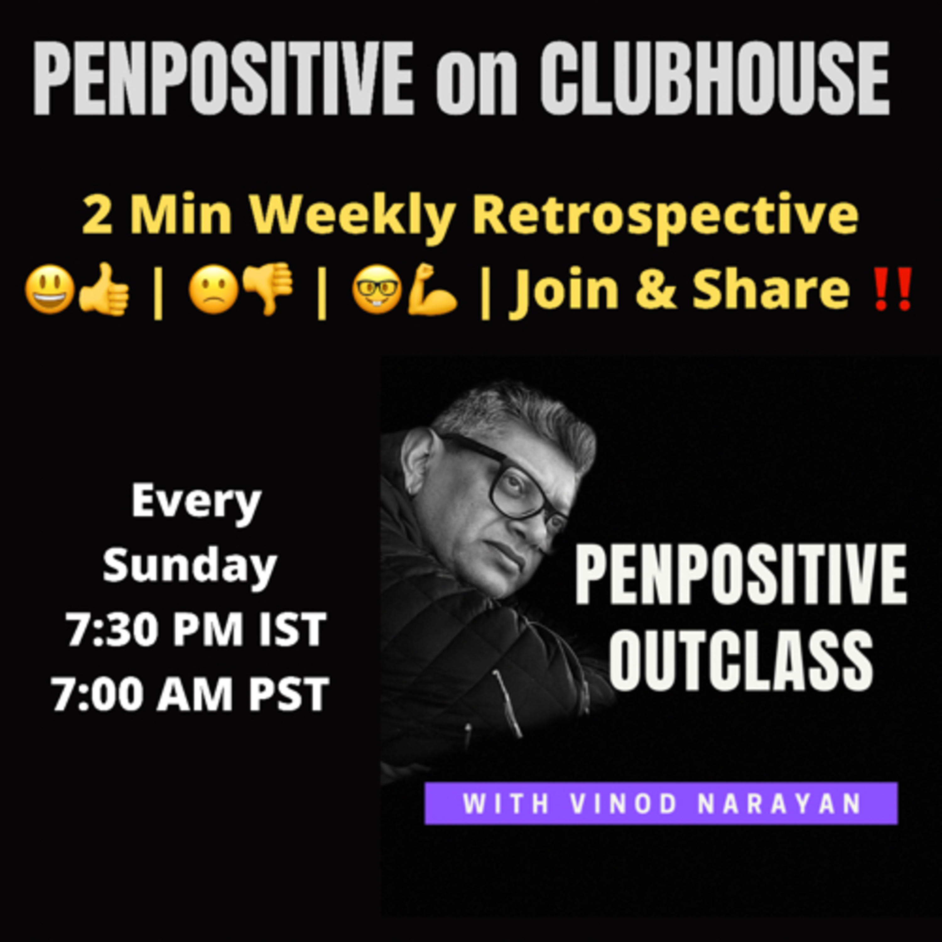 #187 Public Retrospective | Penpositive on Clubhouse