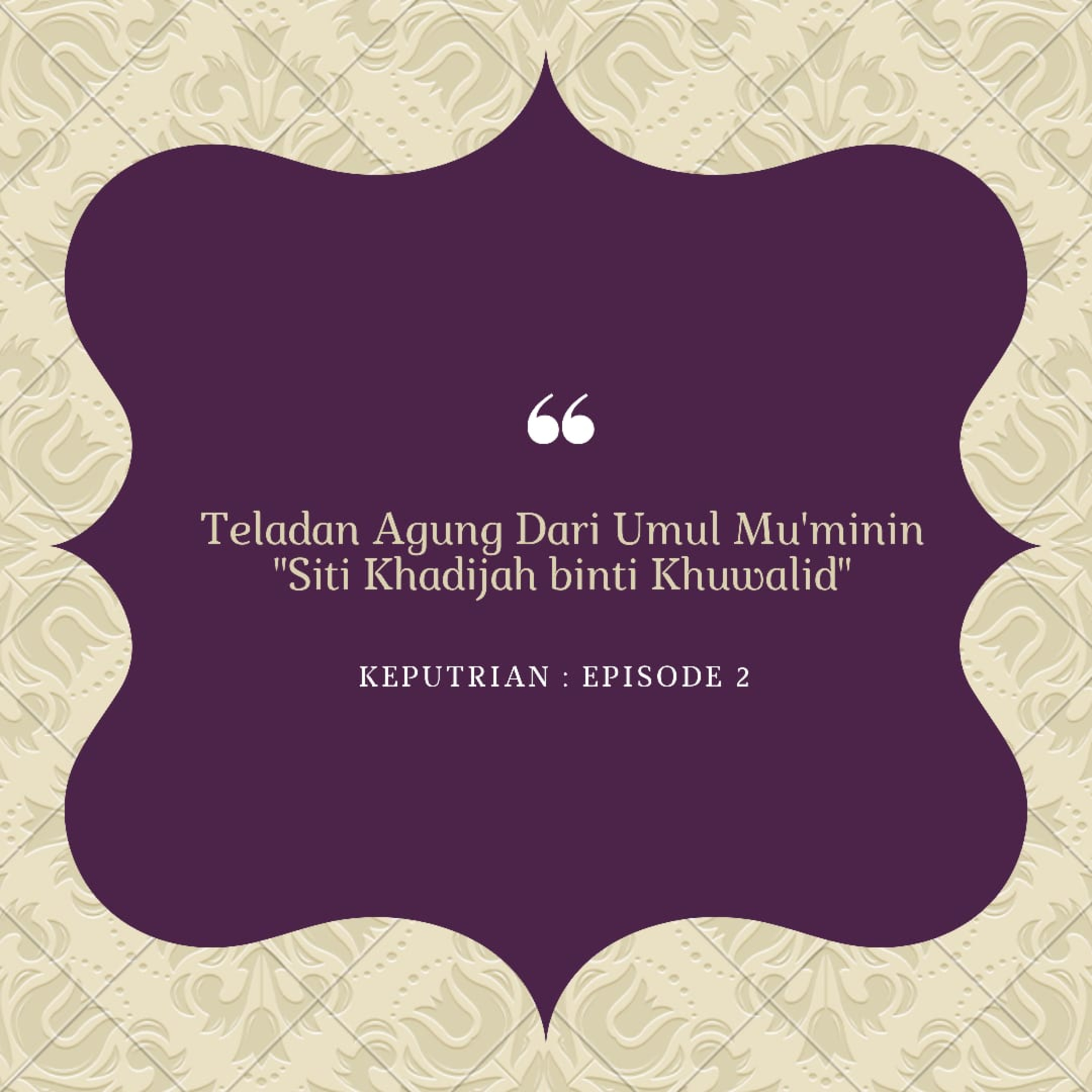 Girls Talk : Keputrian DIS 18