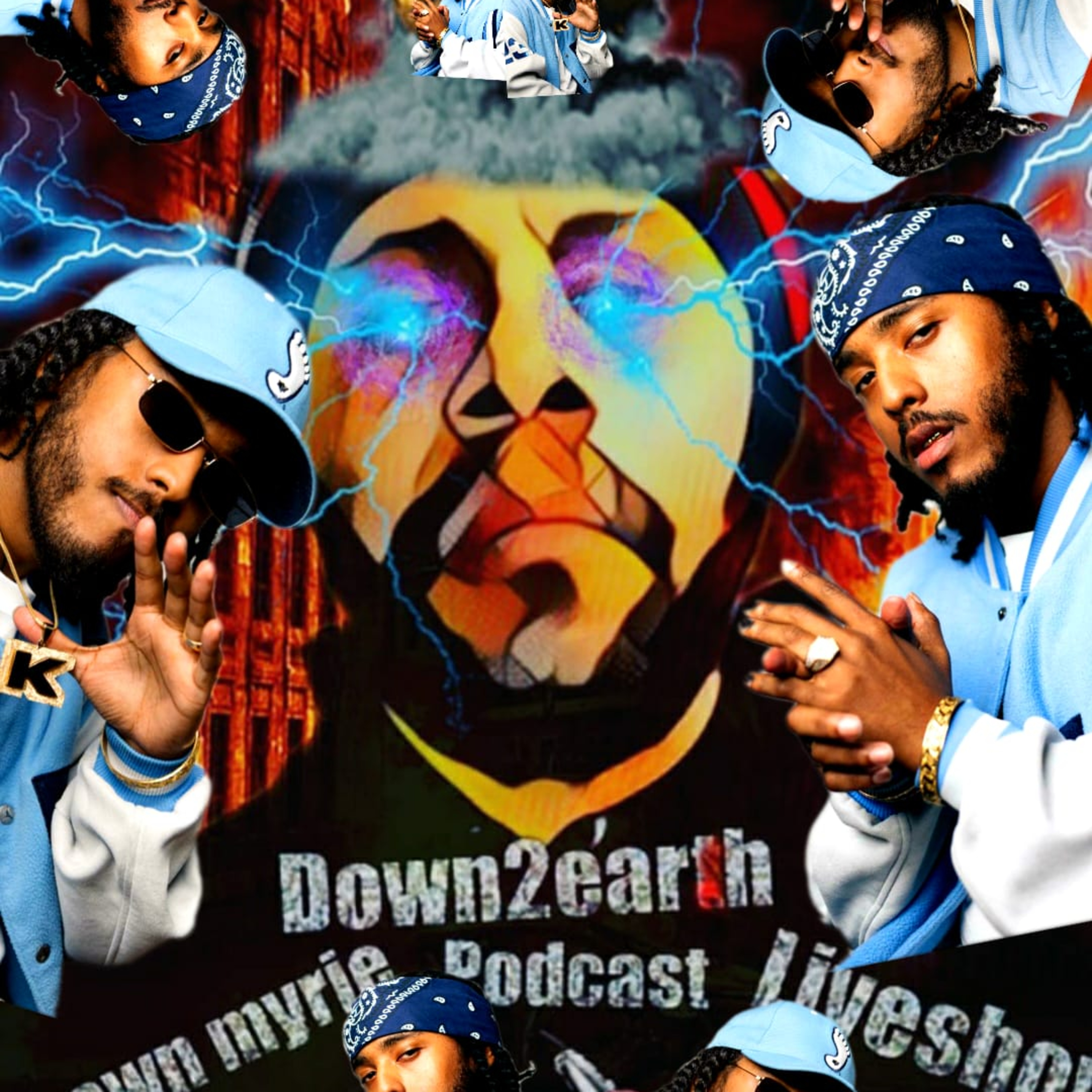 down 2 earth podcast season 2 with special guest artist N1N3 aka K9