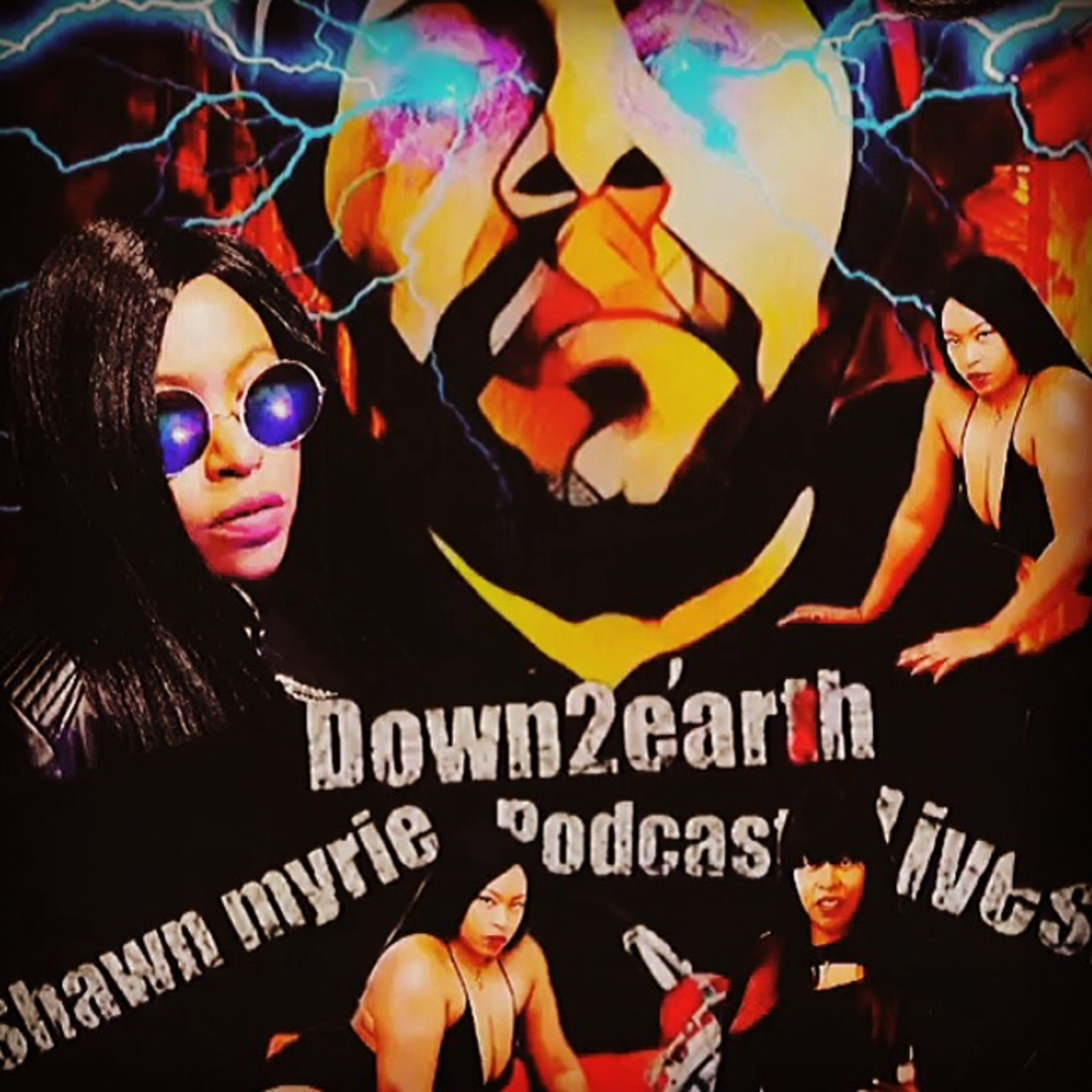 down 2 earth podcast with special guest- black orchid