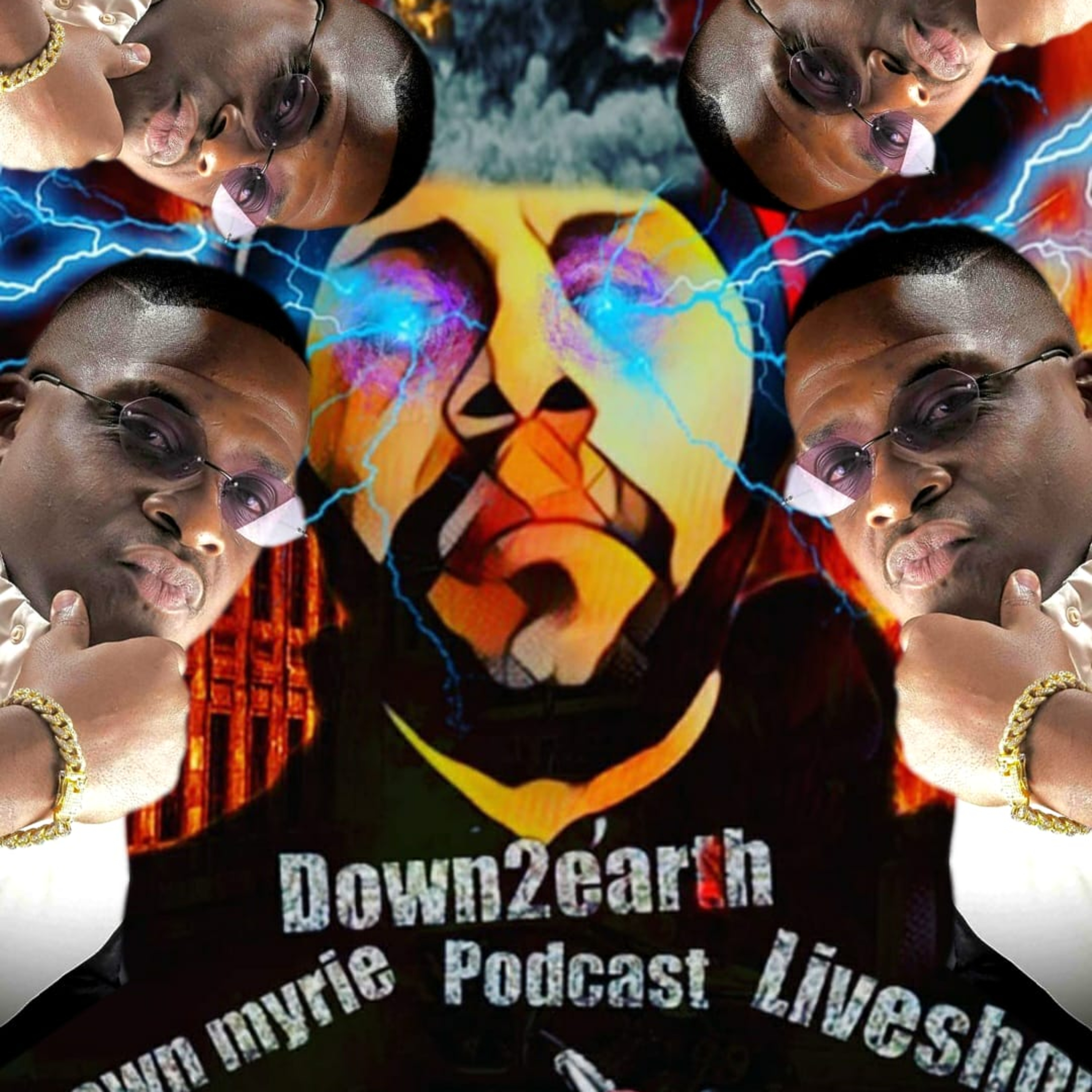 DOWN 2 EARTH podcast with special Guest artist -rottweiler