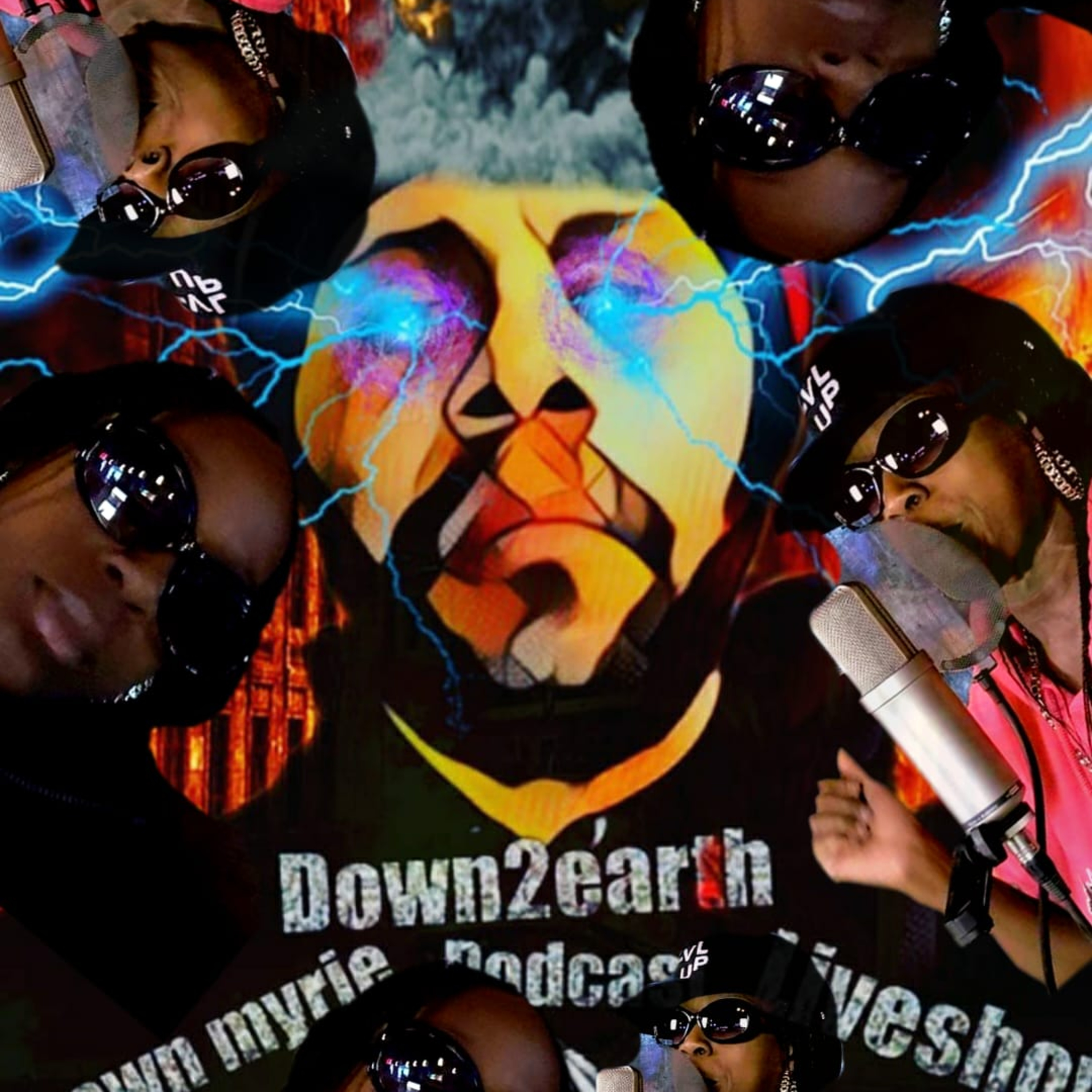 DOWN 2 EARTH podcast with special guest artist- sereni-T part 1
