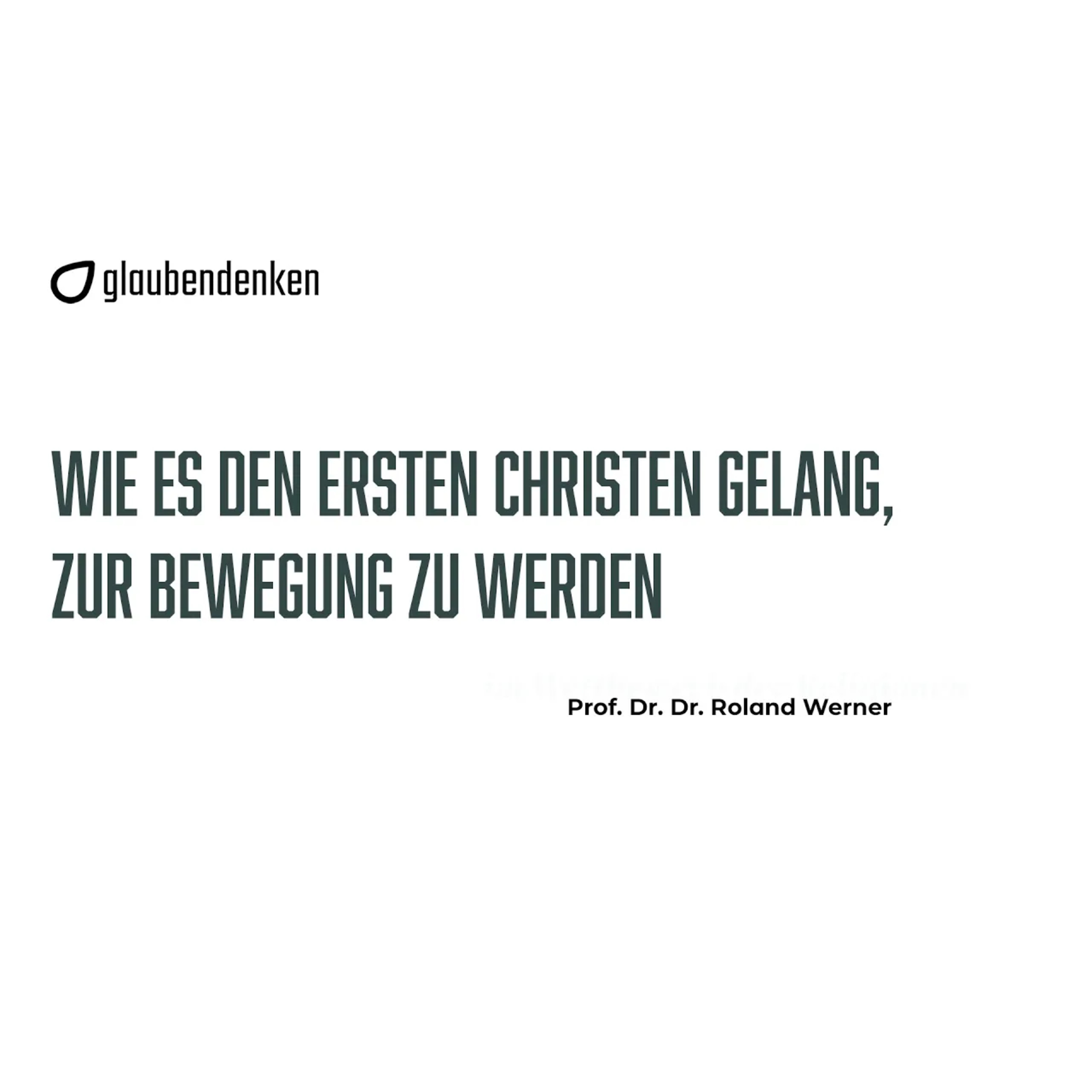 glaubendenken