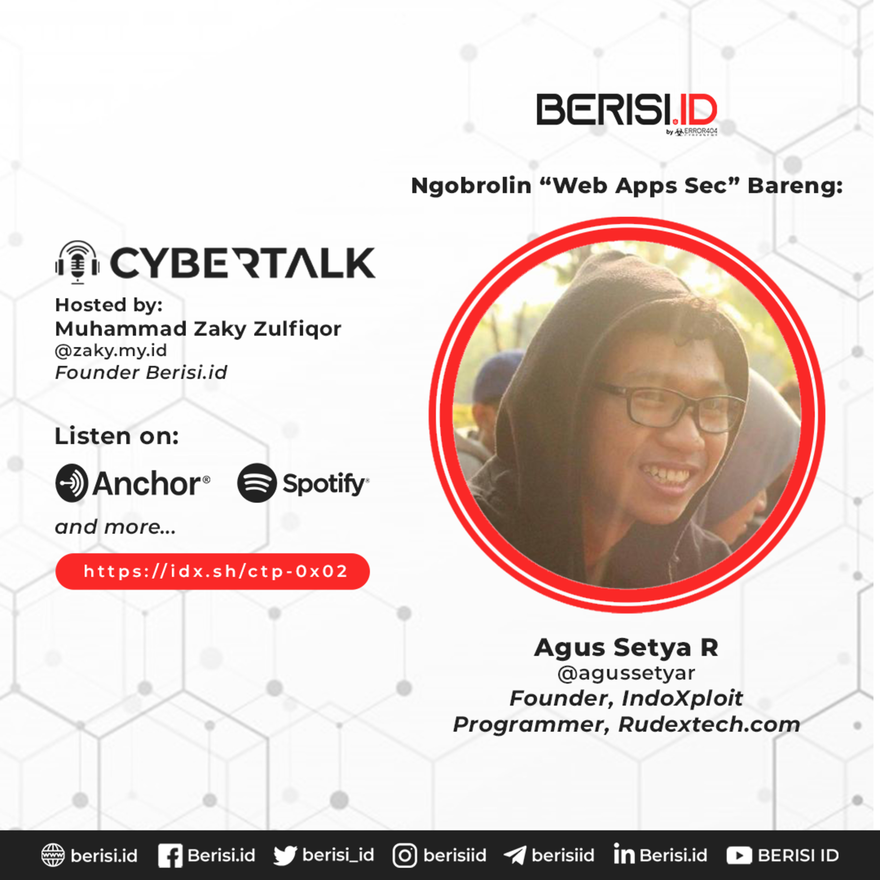 Ngobrolin "Web Apps Security" Bareng Agus Setya R episode artwork