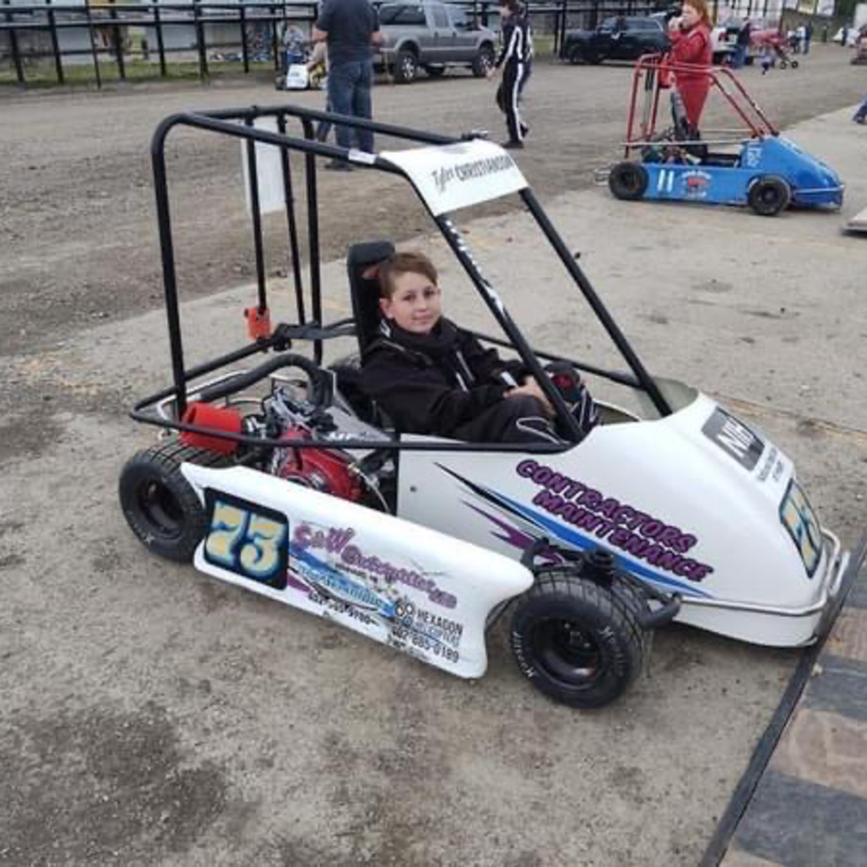 Tyler Christianson go kart exclusive