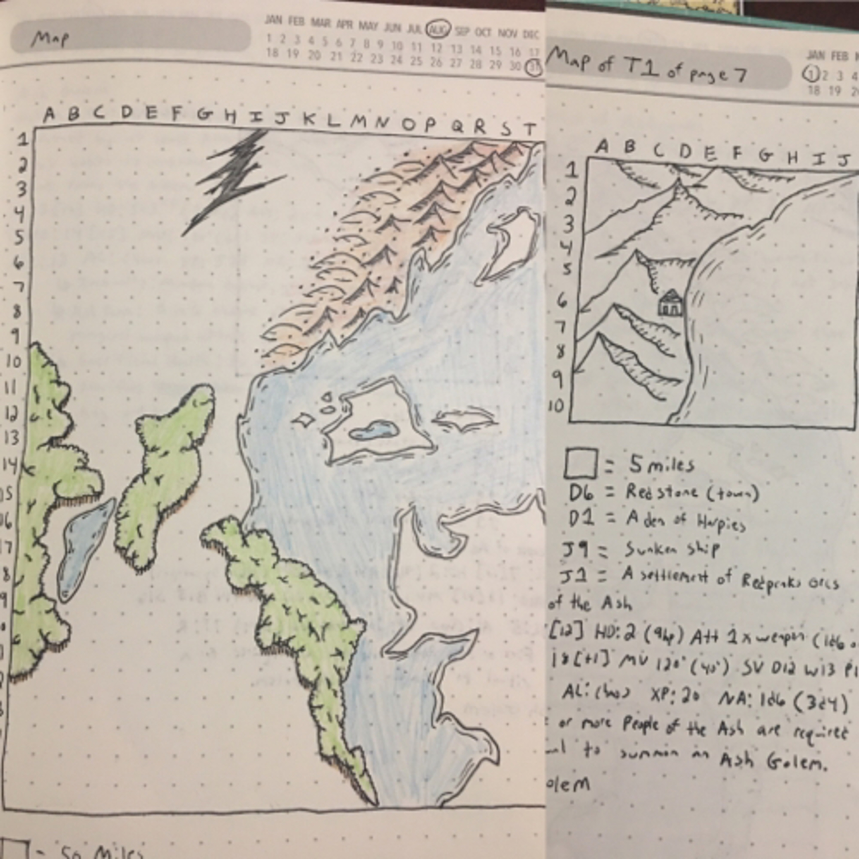 The Redpeaks and People of the Ash