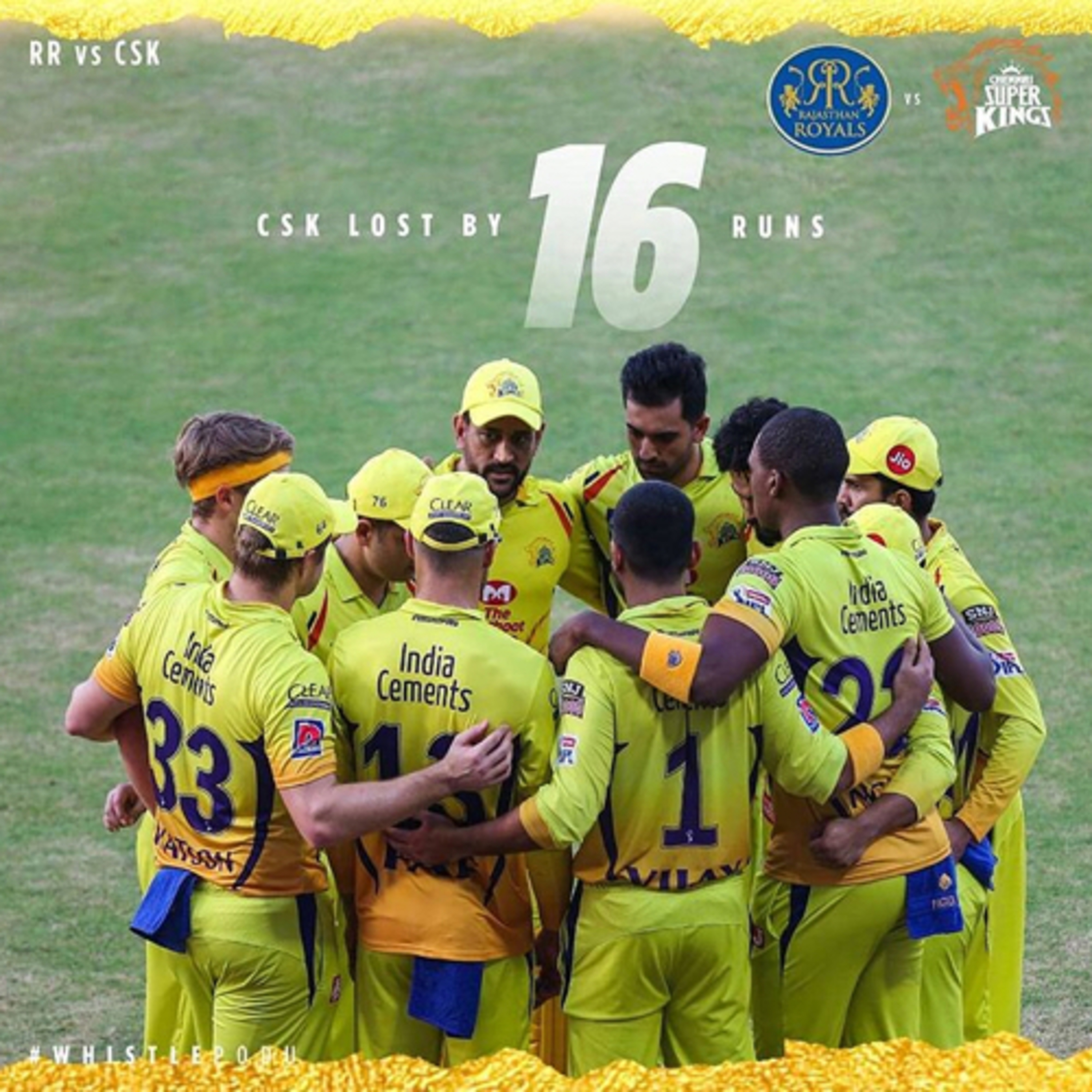 CSK Vs RR