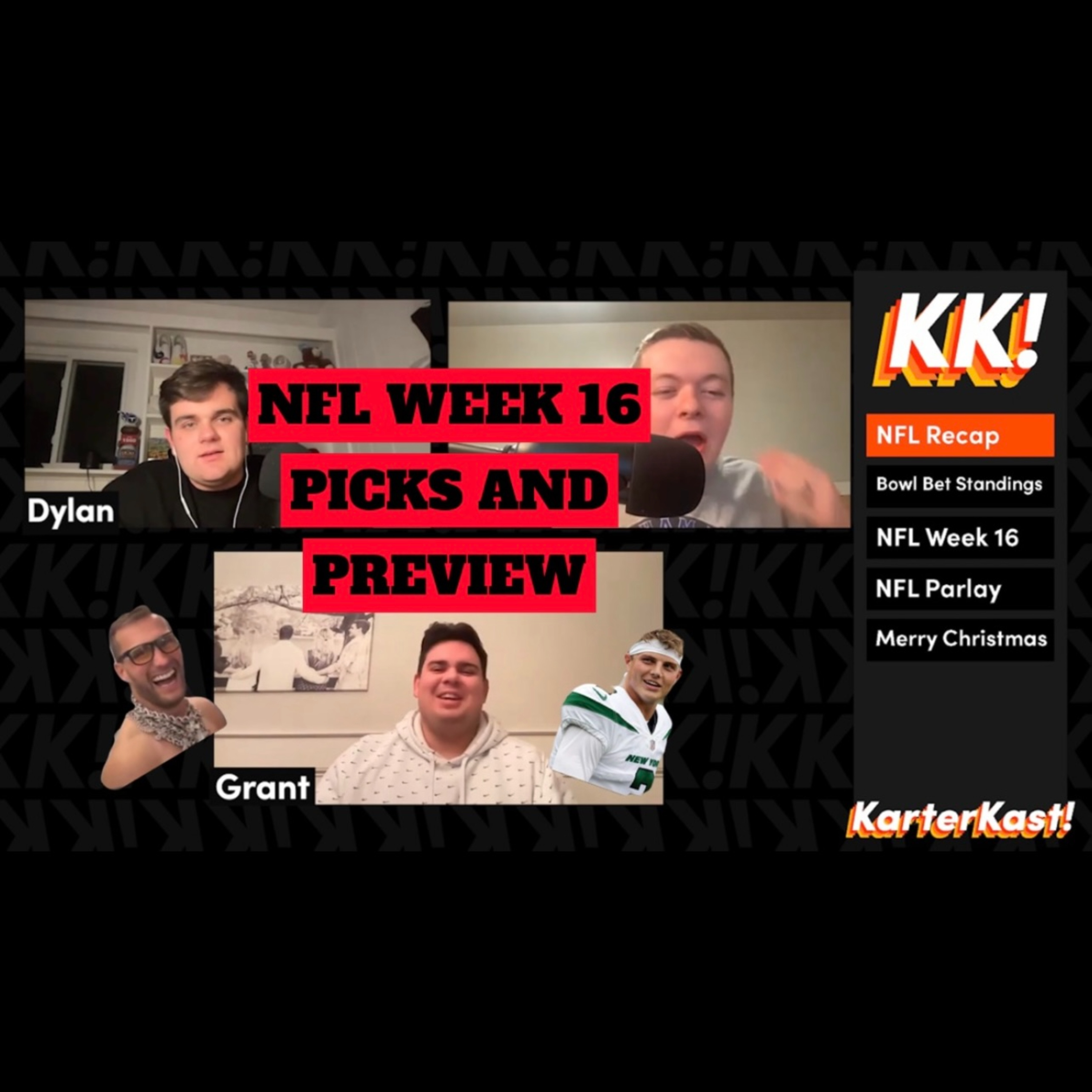 Insane Patriots Loss, Vikings Historic Comeback, CFB Bowl Bets, and NFL Week 16 Picks and Preview episode artwork