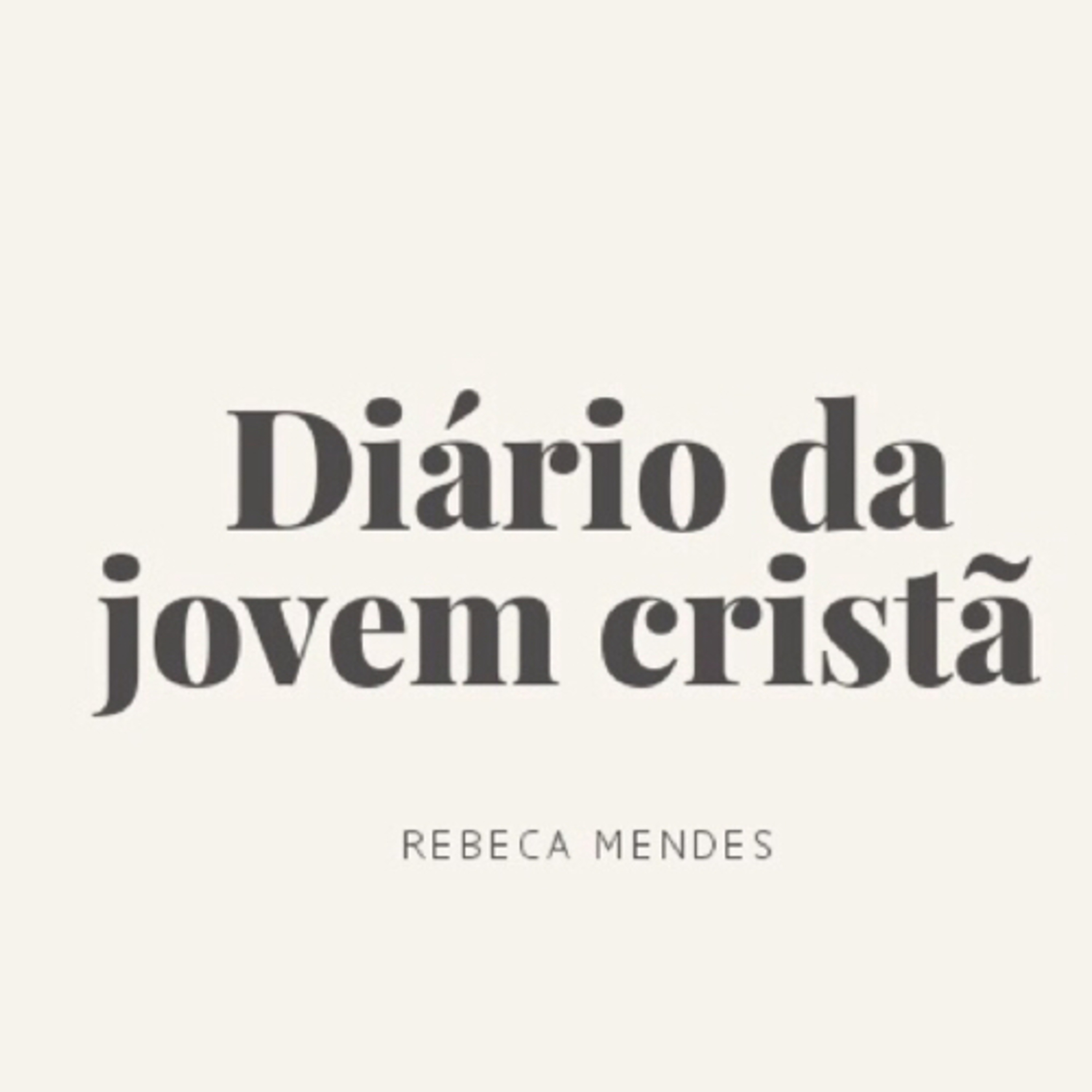 Diário da jovem cristã