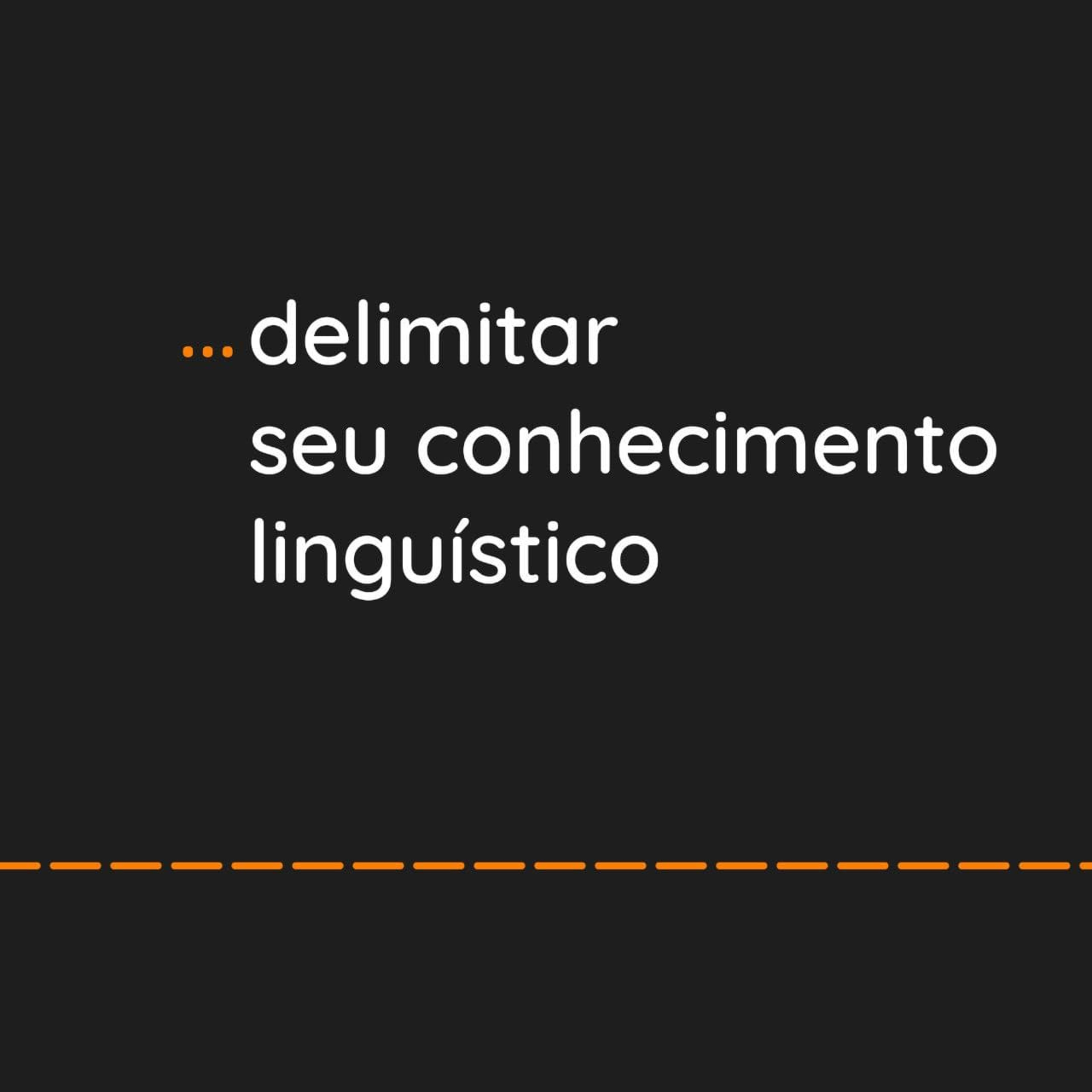 ... delimitar seu conhecimento linguístico episode artwork