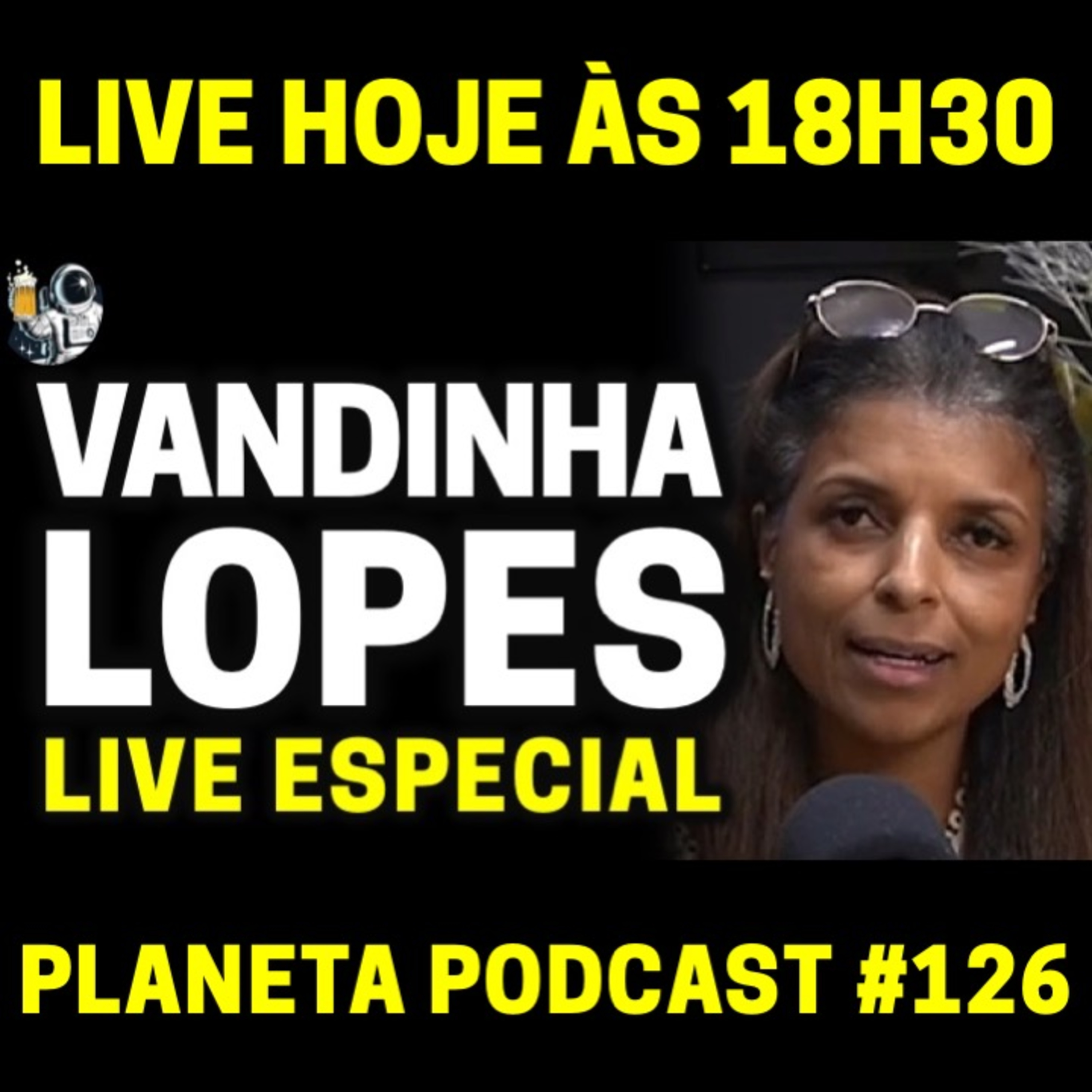 Renato Russo, Cazuza, Xuxa e Mamonas com VANDINHA LOPES | Planeta Podcast (Sobrenatural) #126 episode artwork