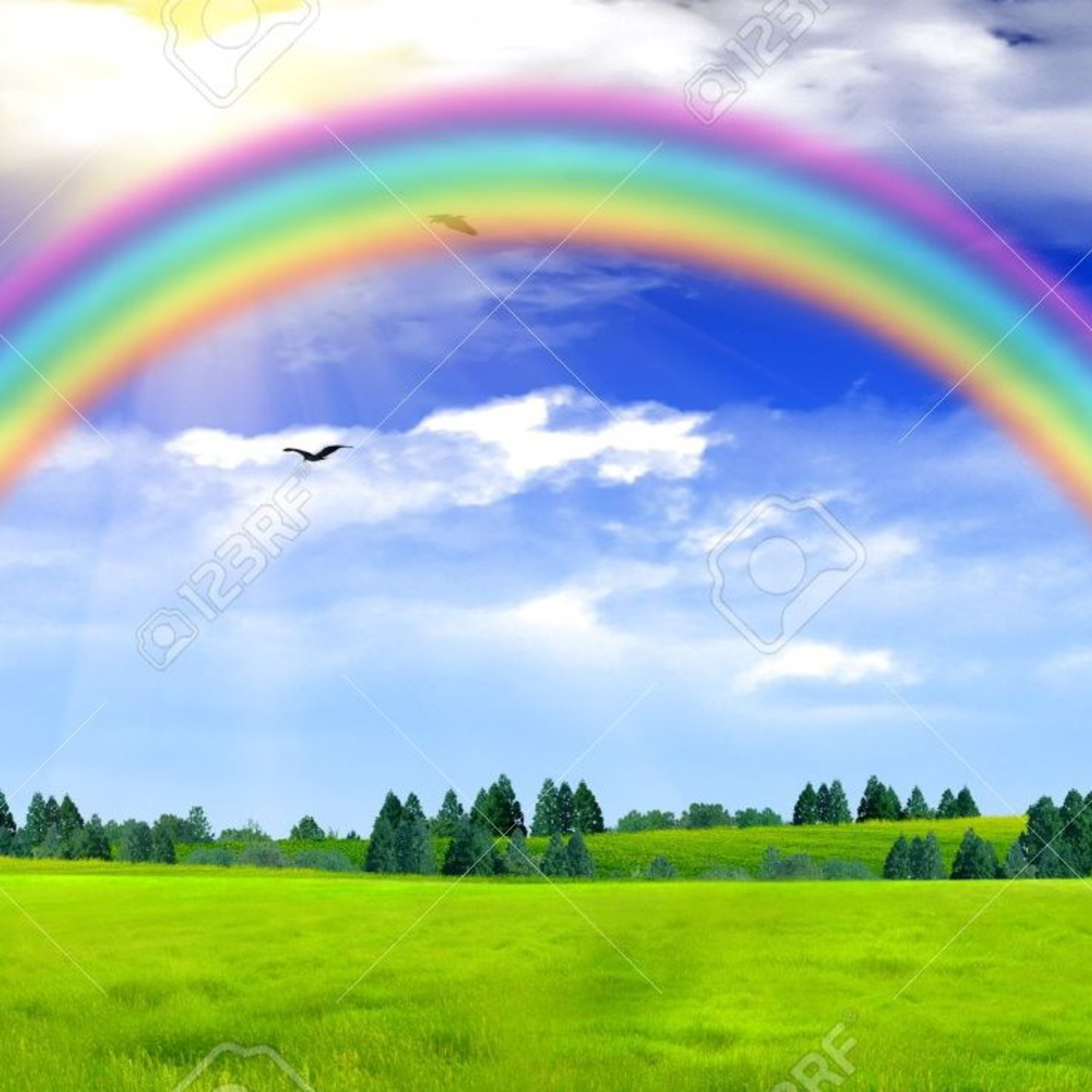 Rainbow ~ A Collage of Stories...  episode artwork