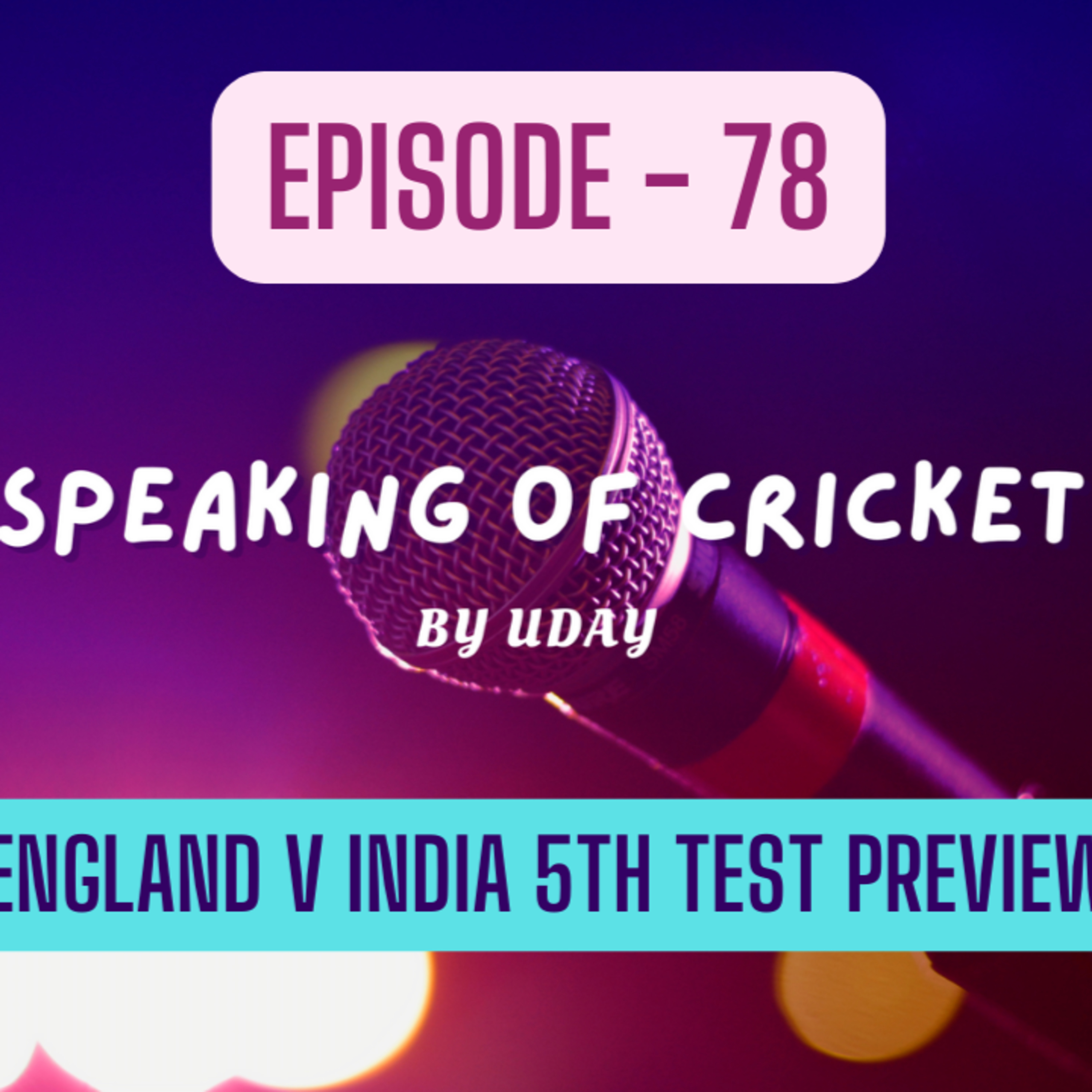 Speaking of Cricket