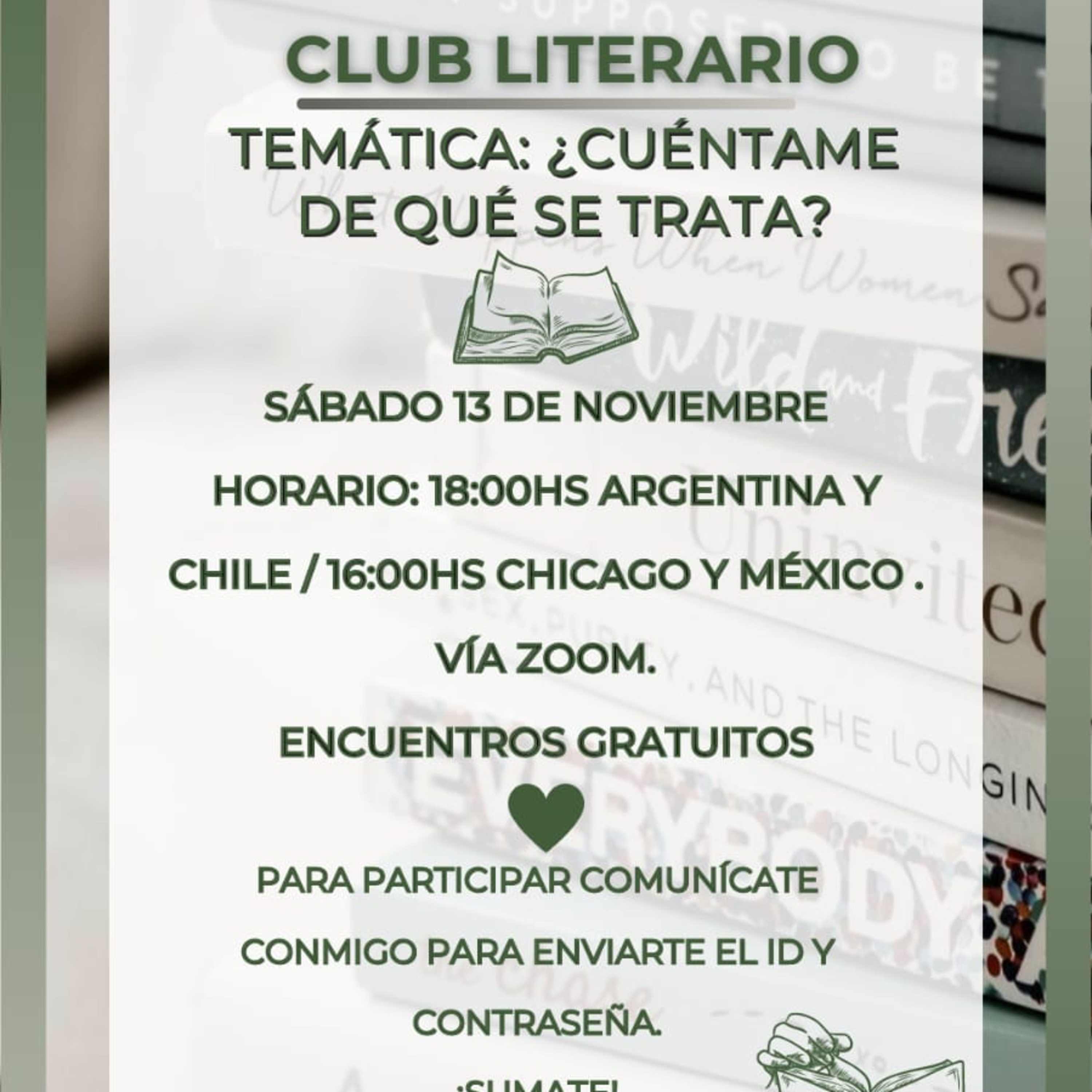 CLUB LITERARIO