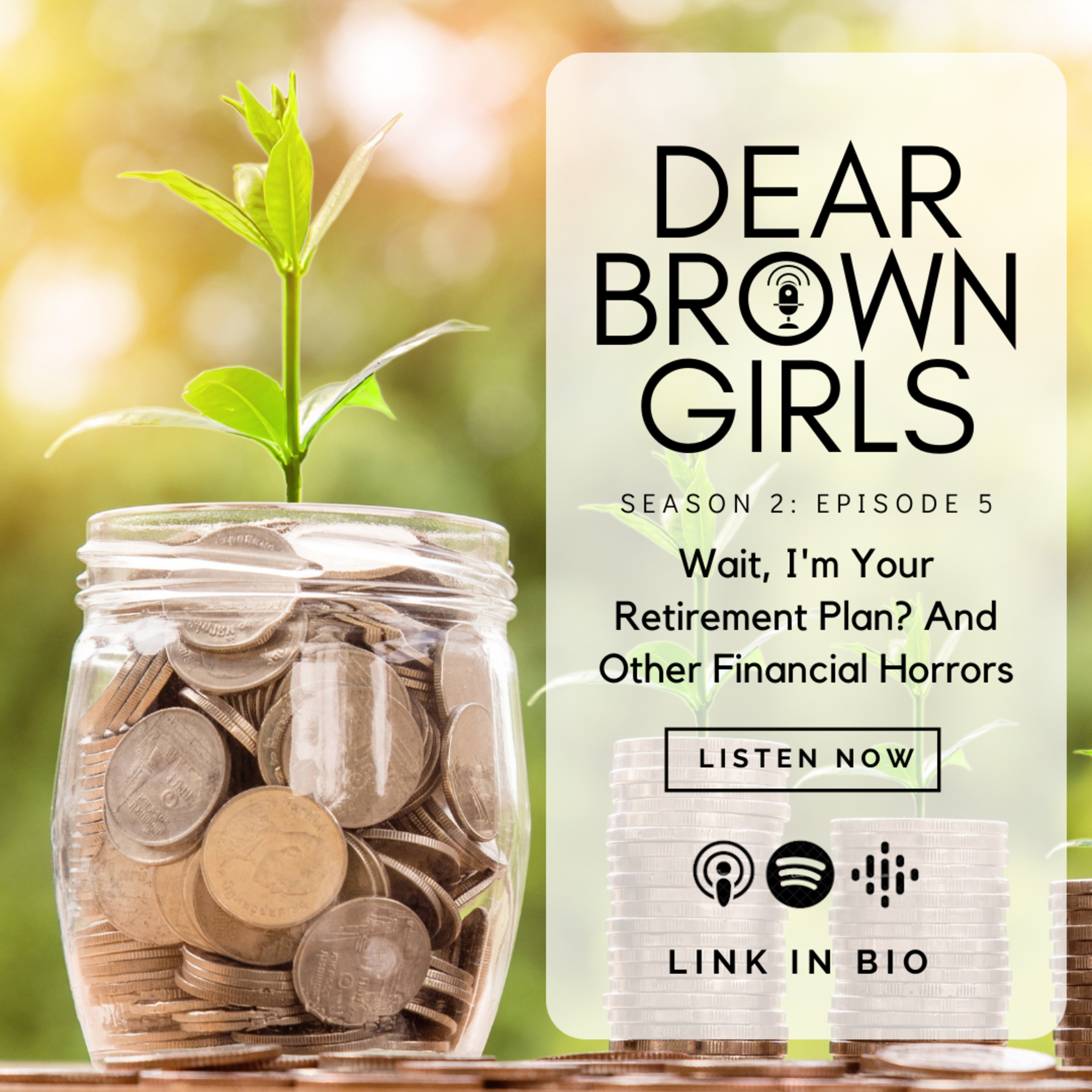 2.5 Wait, I'm Your Retirement Plan? And Other Financial Horrors episode artwork