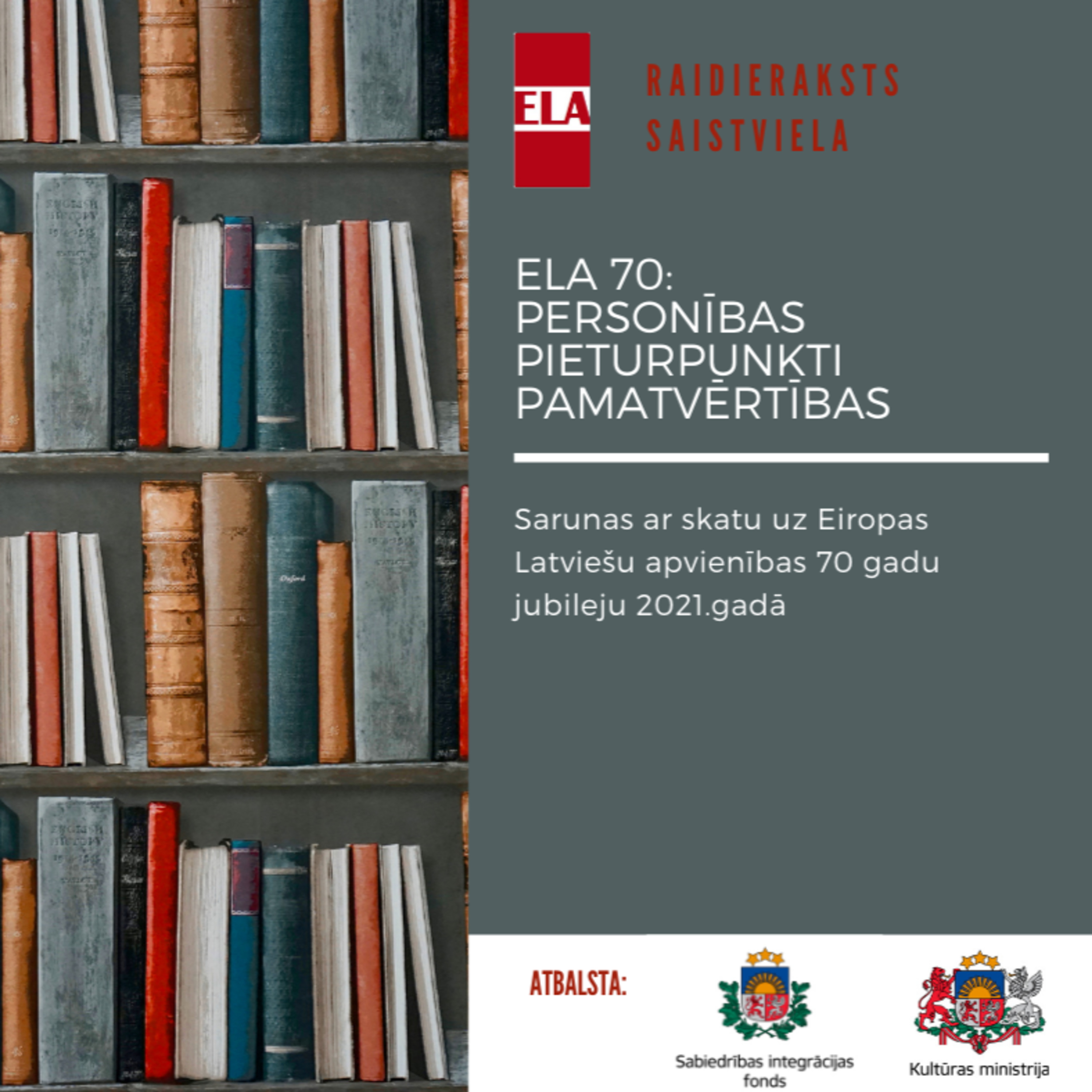 ELA70 - personības, pieturpunkti, pamatvērtības: Mudīte Hoglanda Krasta episode artwork