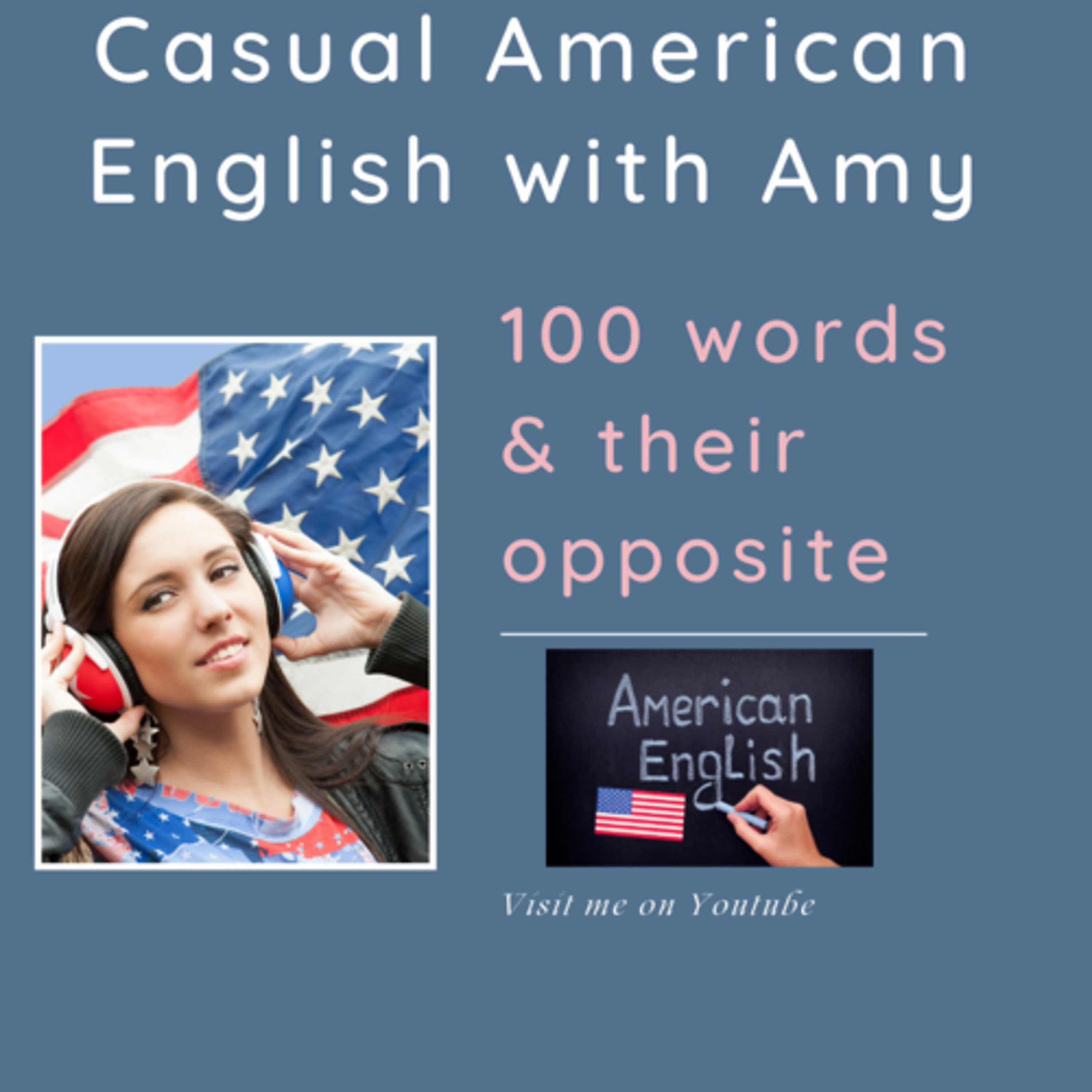 100 English words & their opposites