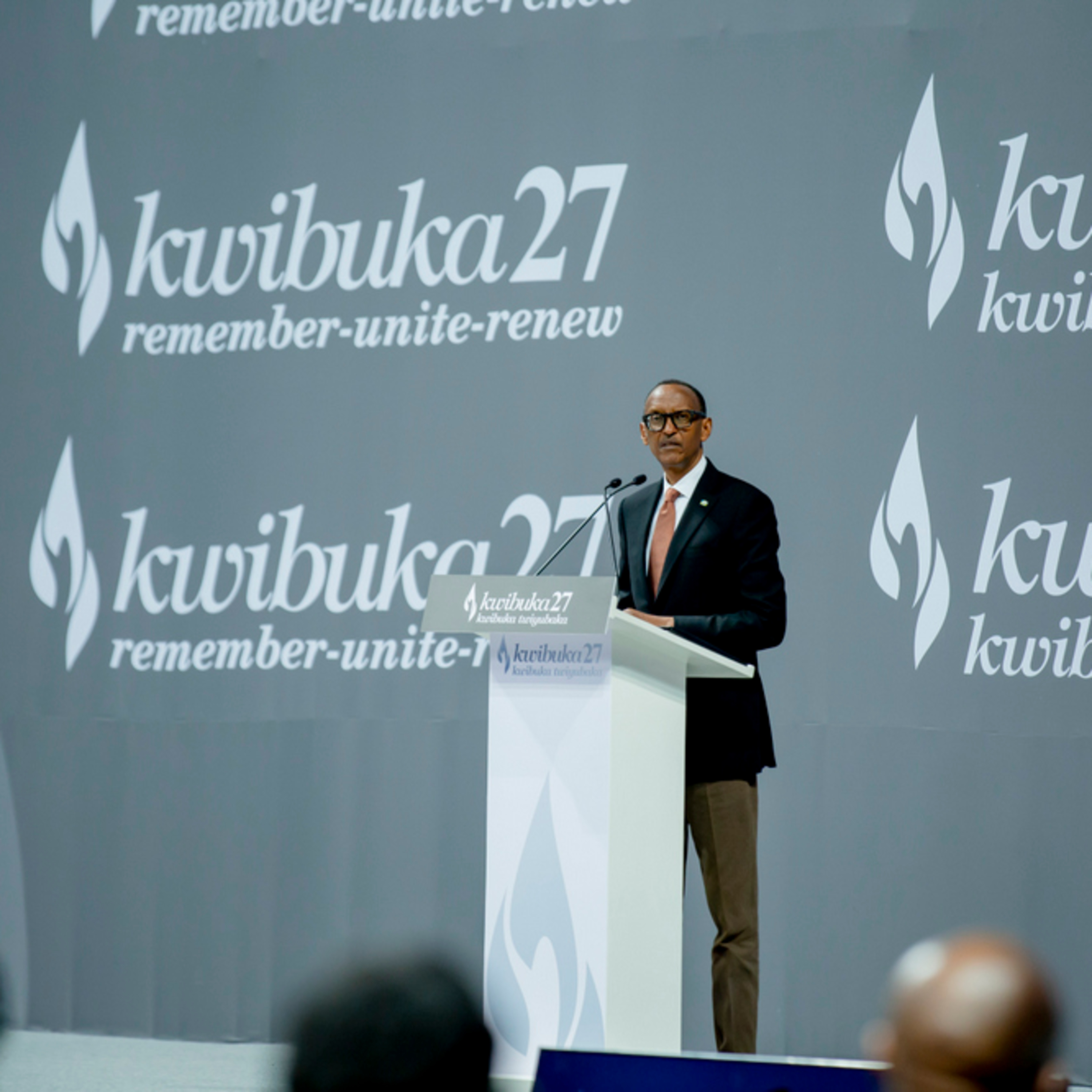 Kigali: Perezida Kagame yatangije #Kwibuka ku nshuro ya 27 jenoside yakorewe abatutsi