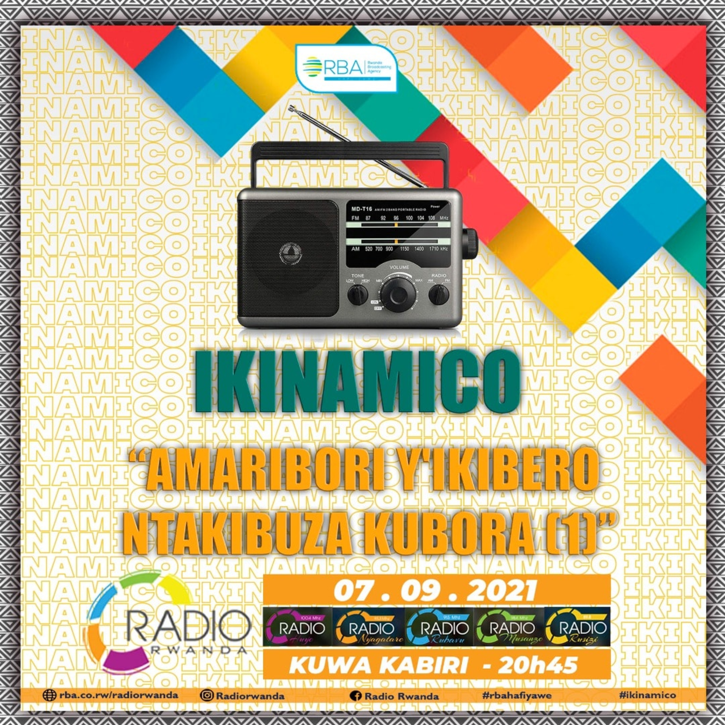 IKINAMICO - Amaribori y'ikibero ntakibuza kubora, IGICE CYA 1