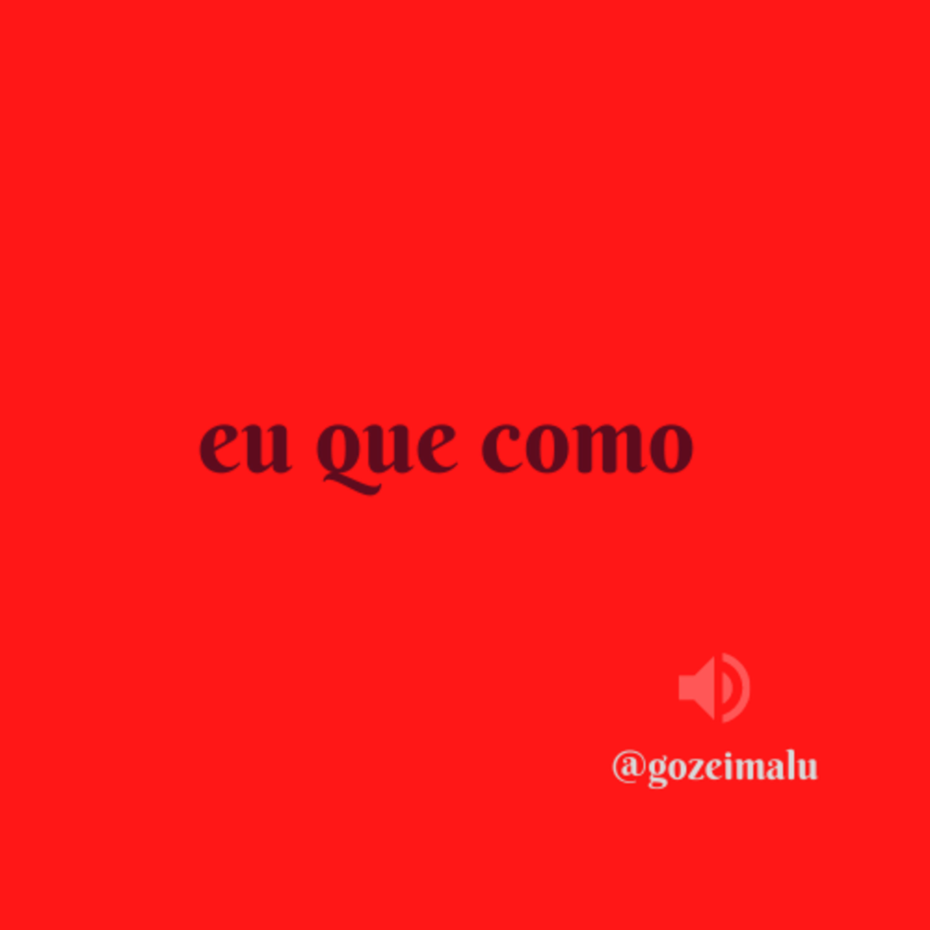 Eu que como episode artwork