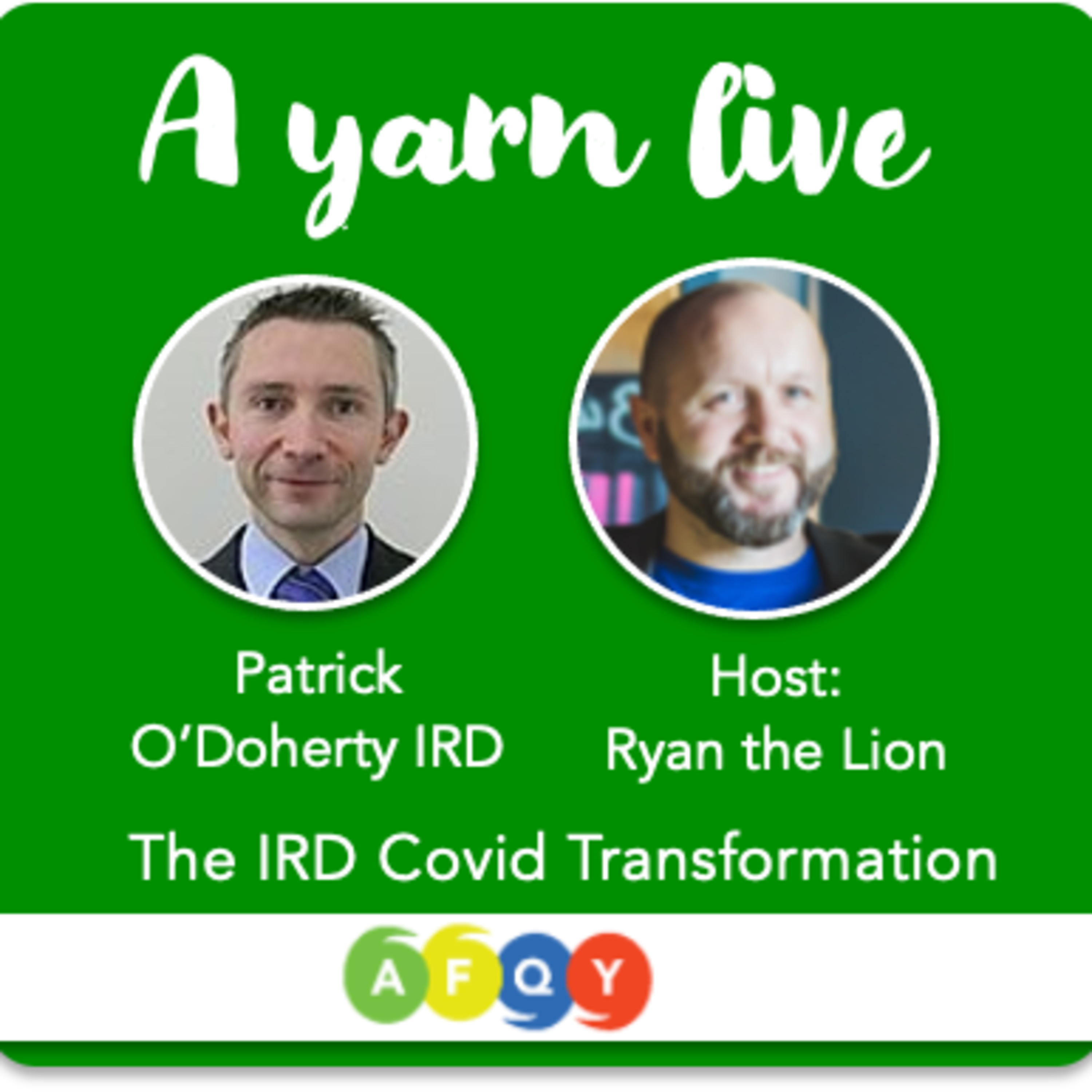 A yarn LIVE w/ Ryan \'The Lion\' Ashton