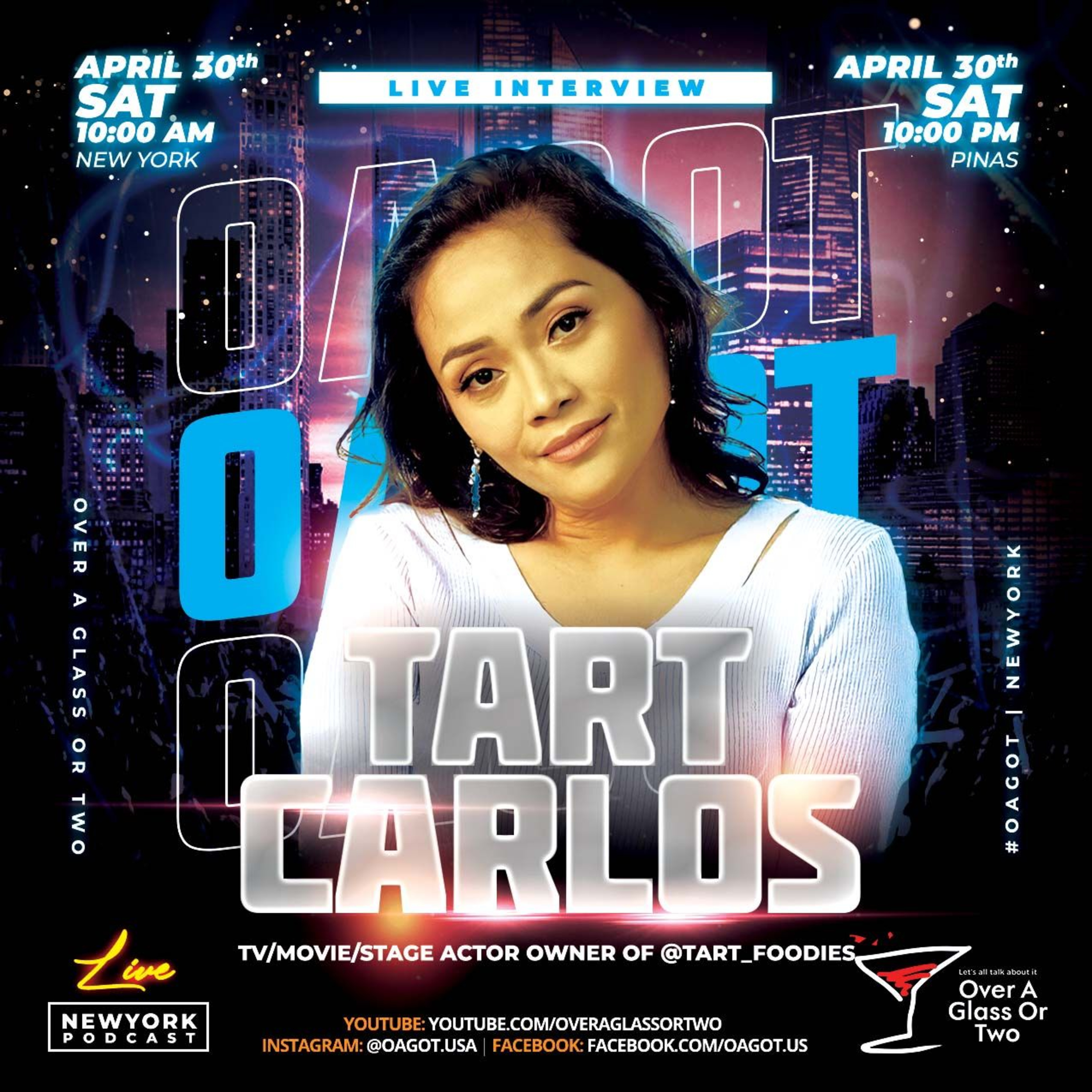 Tart Carlos LIVE Interview! #OAGOT episode artwork