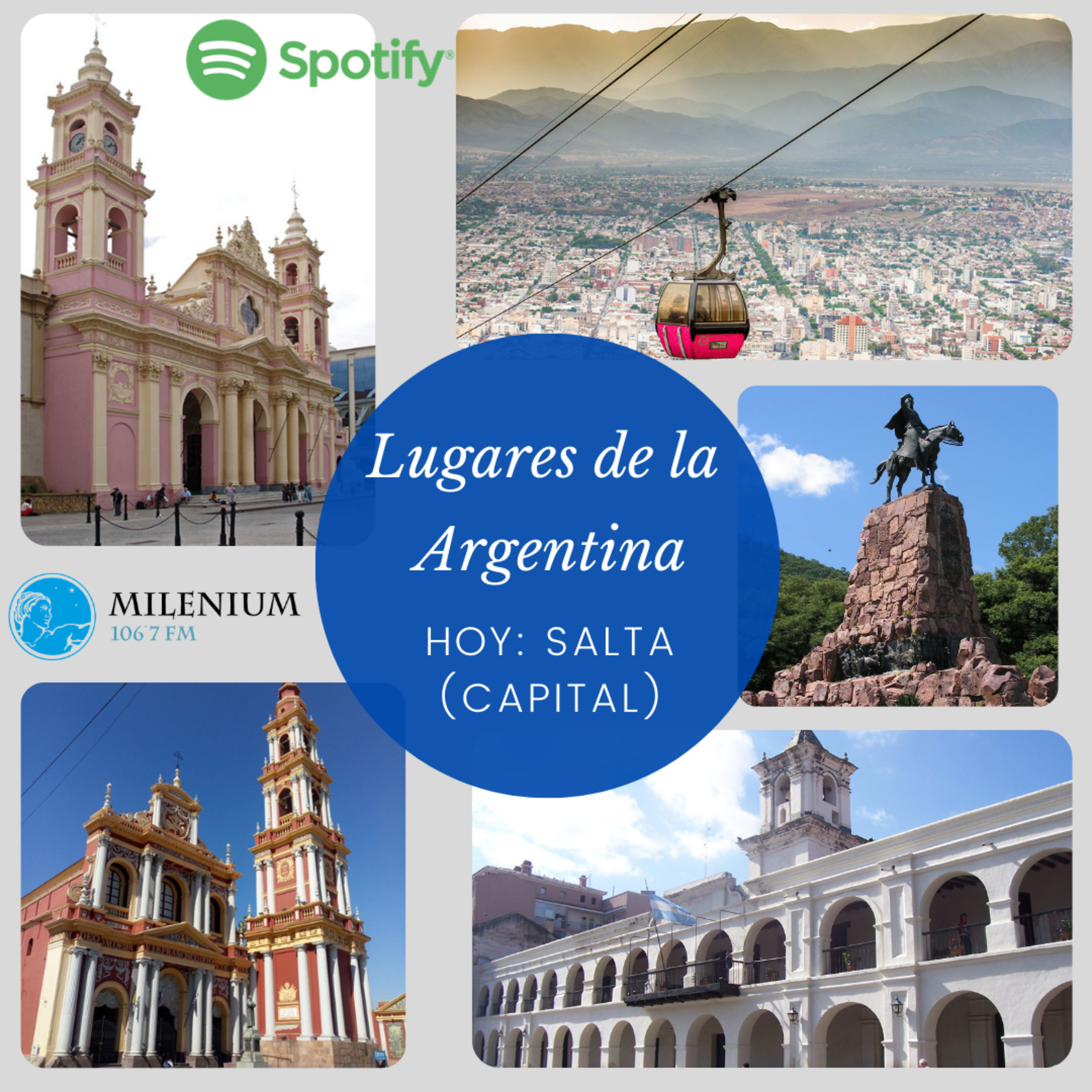 Lugares de la Argentina - FM Milenium 106.7