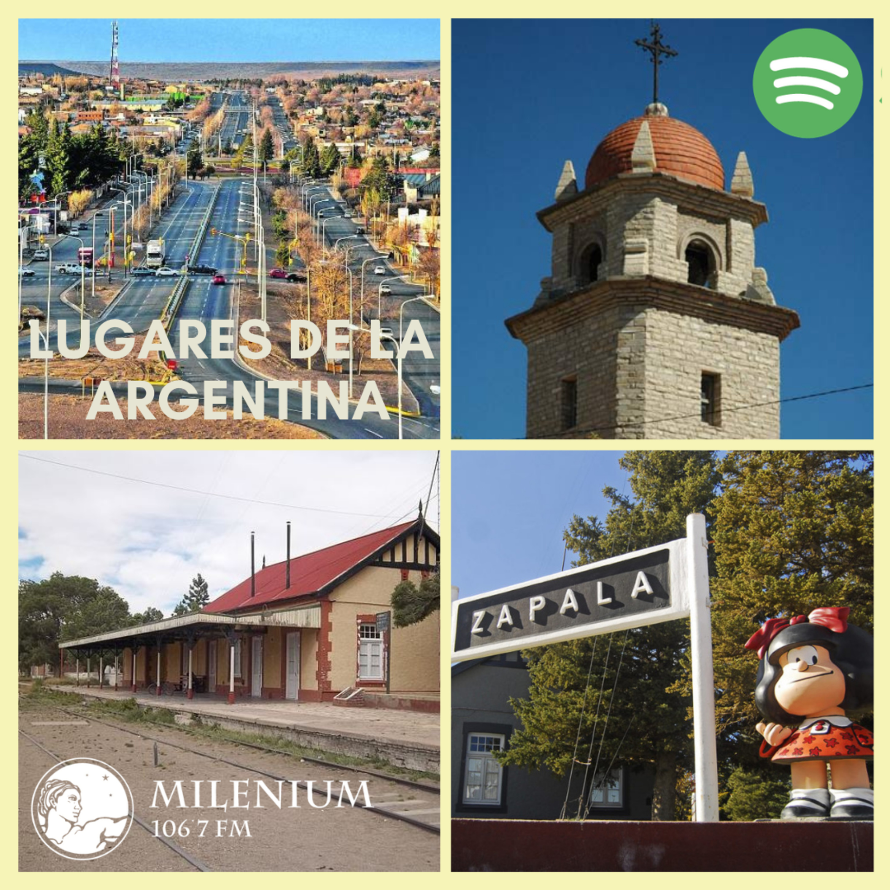 Lugares de la Argentina - FM Milenium 106.7