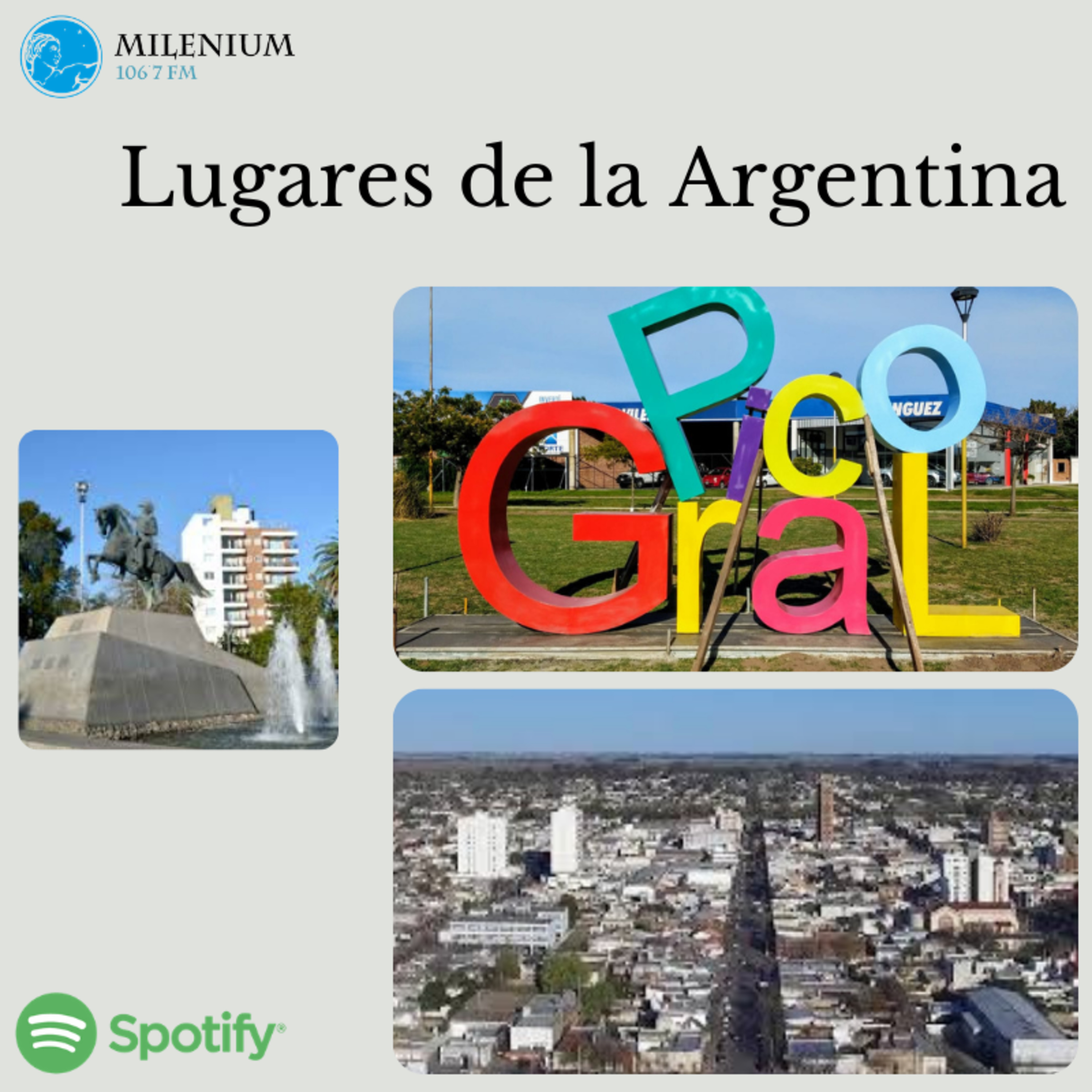 Lugares de la Argentina - FM Milenium 106.7