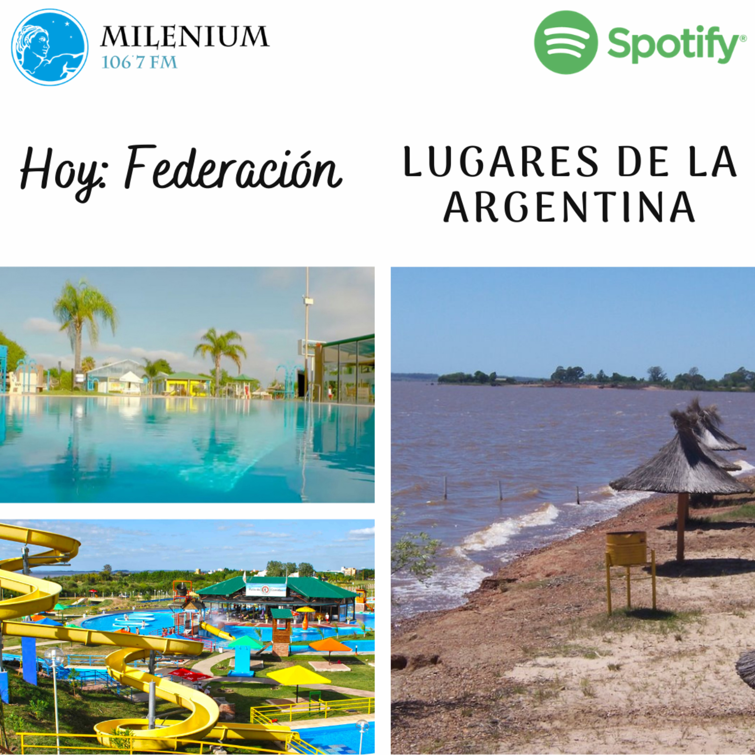 Lugares de la Argentina - FM Milenium 106.7