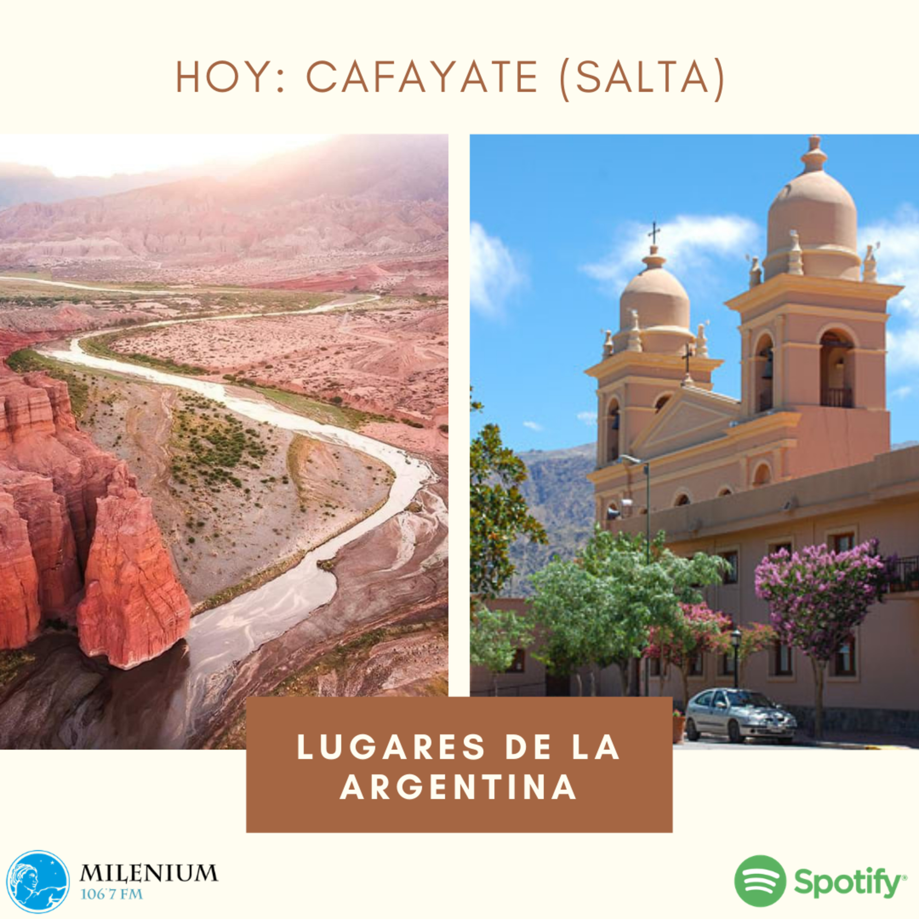 Lugares de la Argentina - FM Milenium 106.7