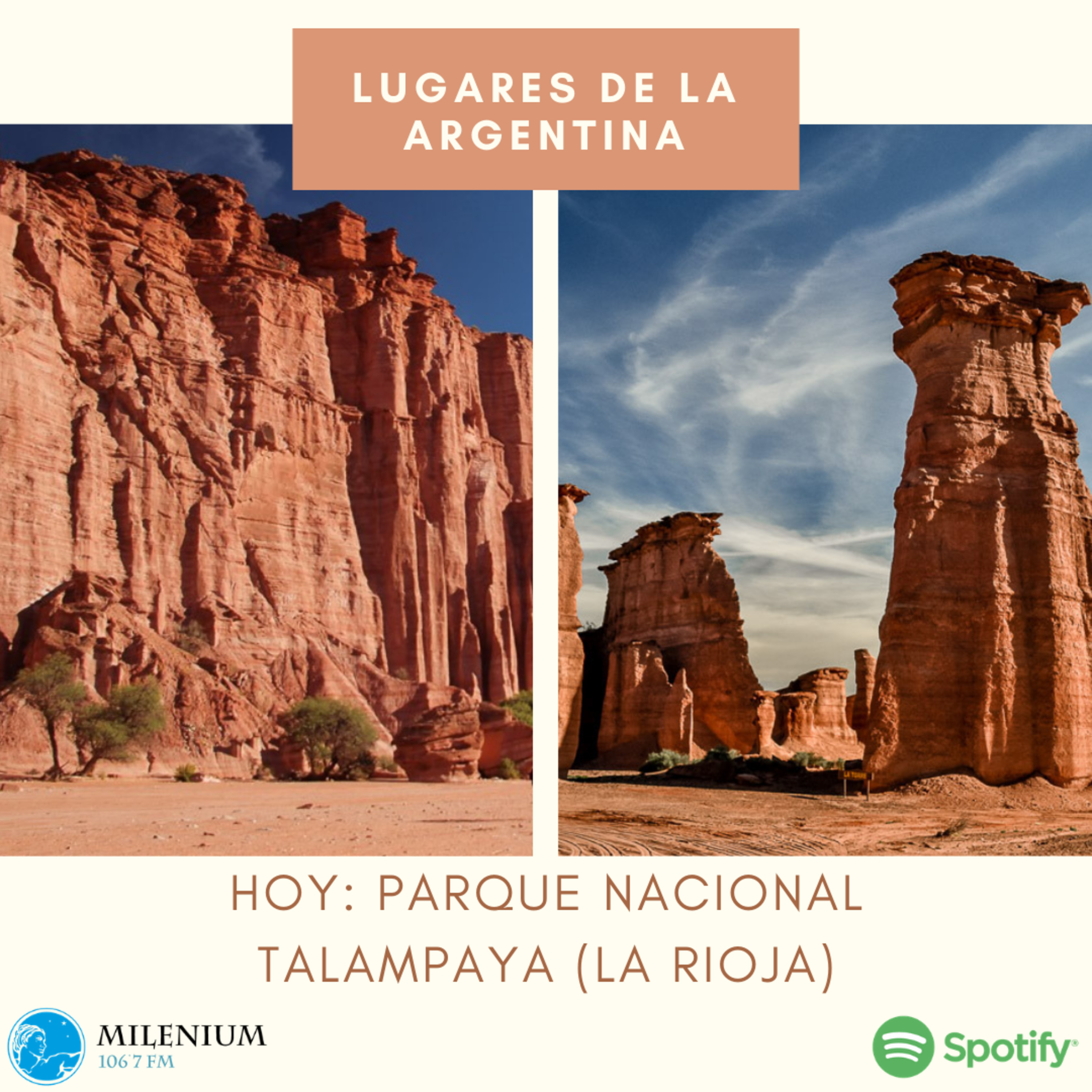 Lugares de la Argentina - FM Milenium 106.7