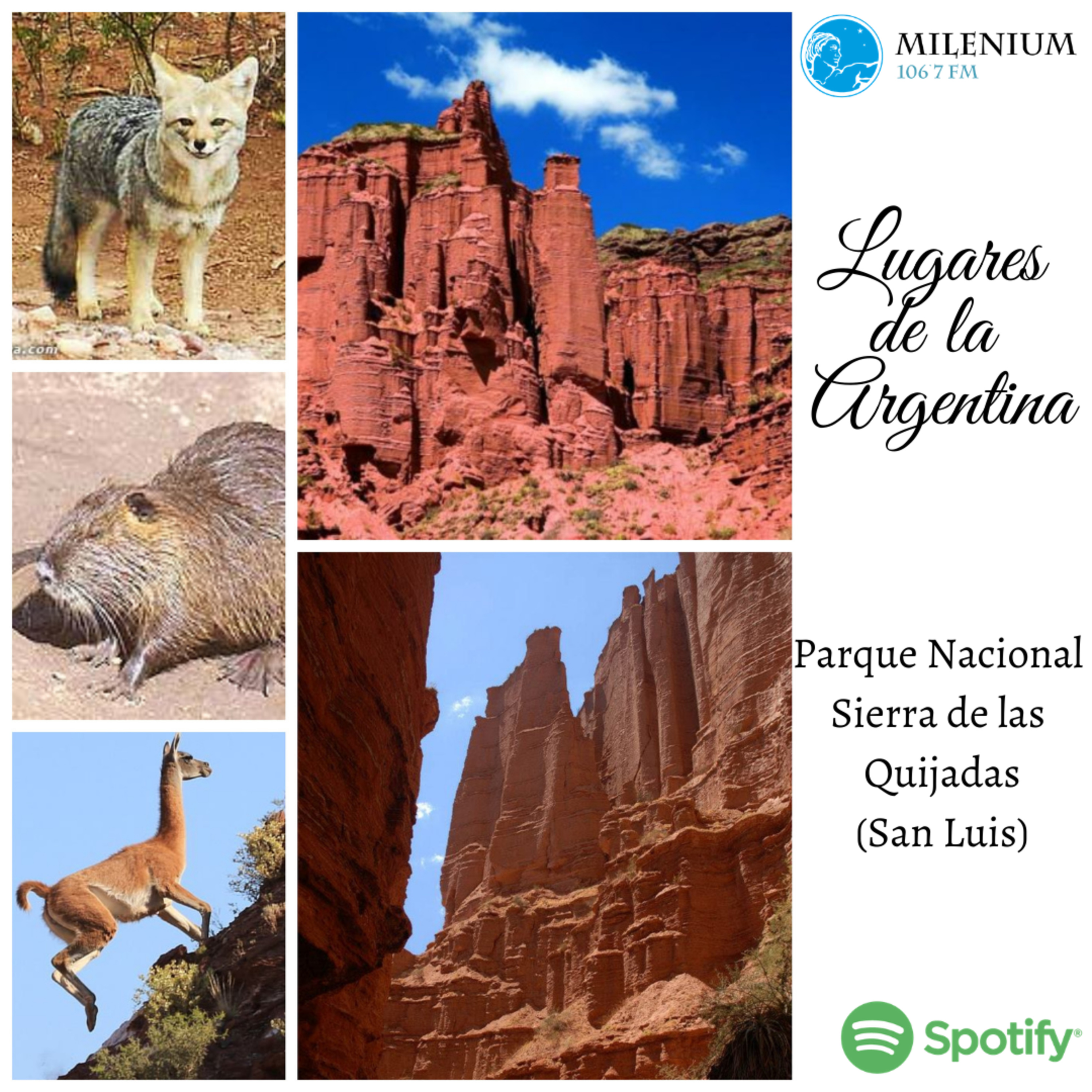 Lugares de la Argentina - FM Milenium 106.7