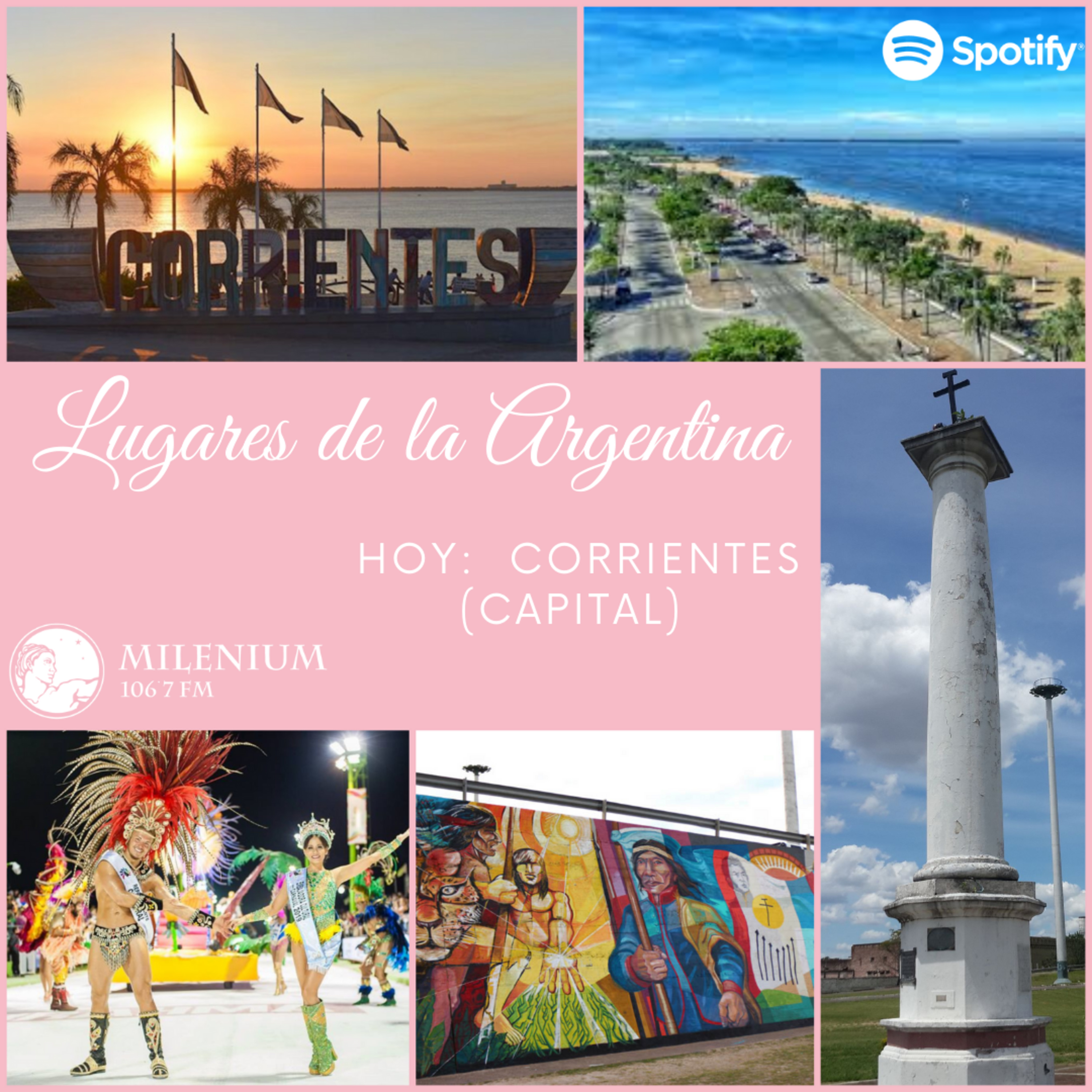 Lugares de la Argentina - FM Milenium 106.7