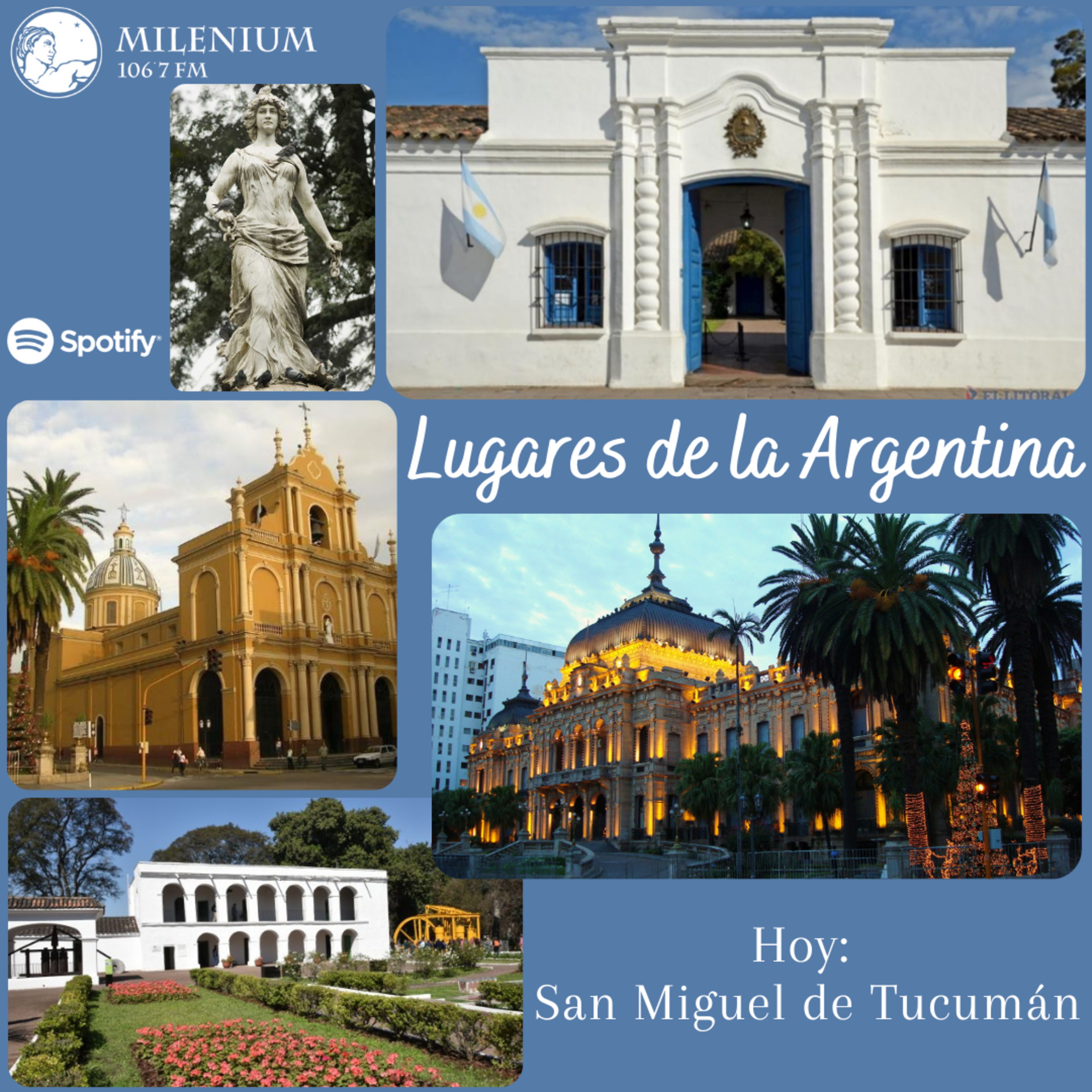 Lugares de la Argentina - FM Milenium 106.7