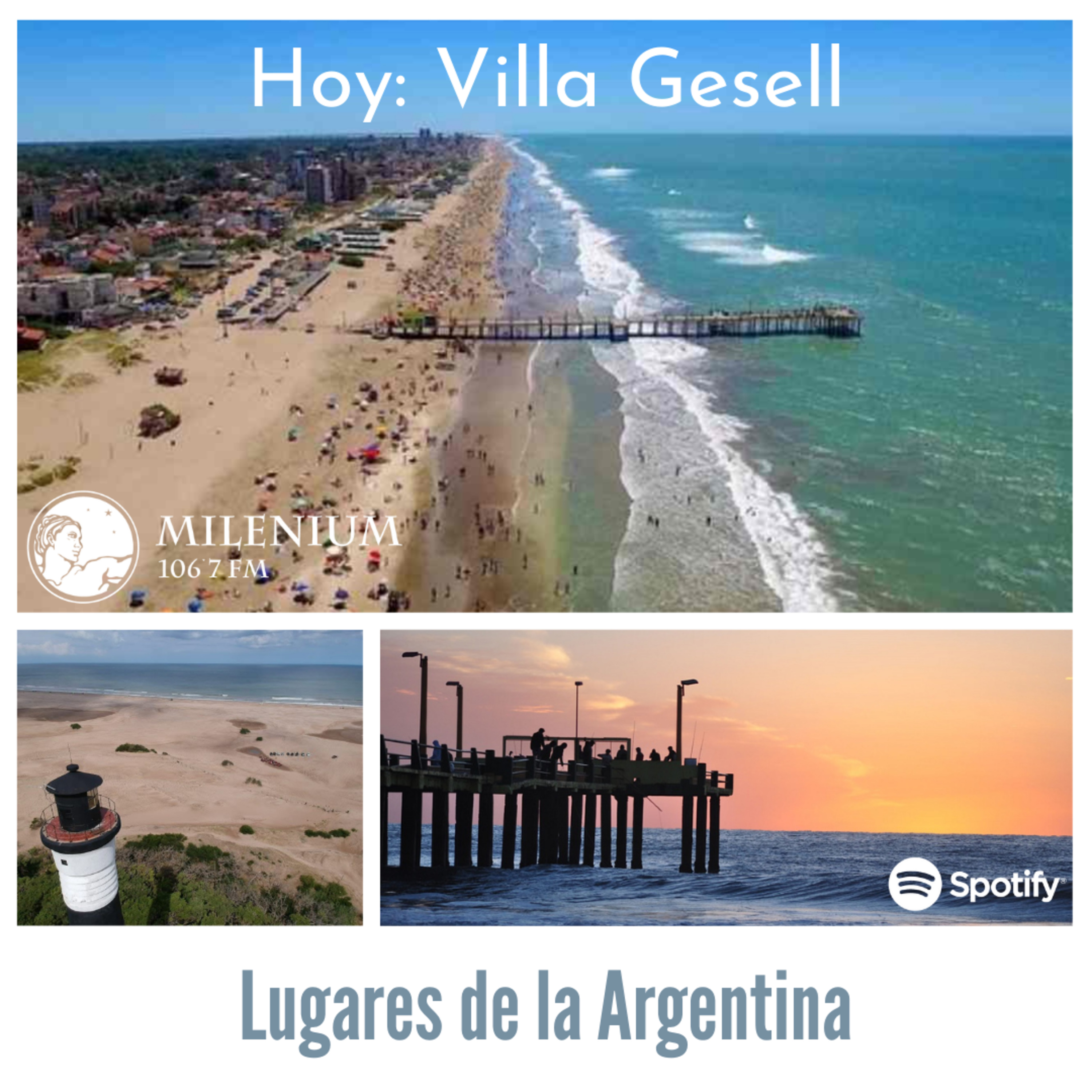 Lugares de la Argentina - FM Milenium 106.7