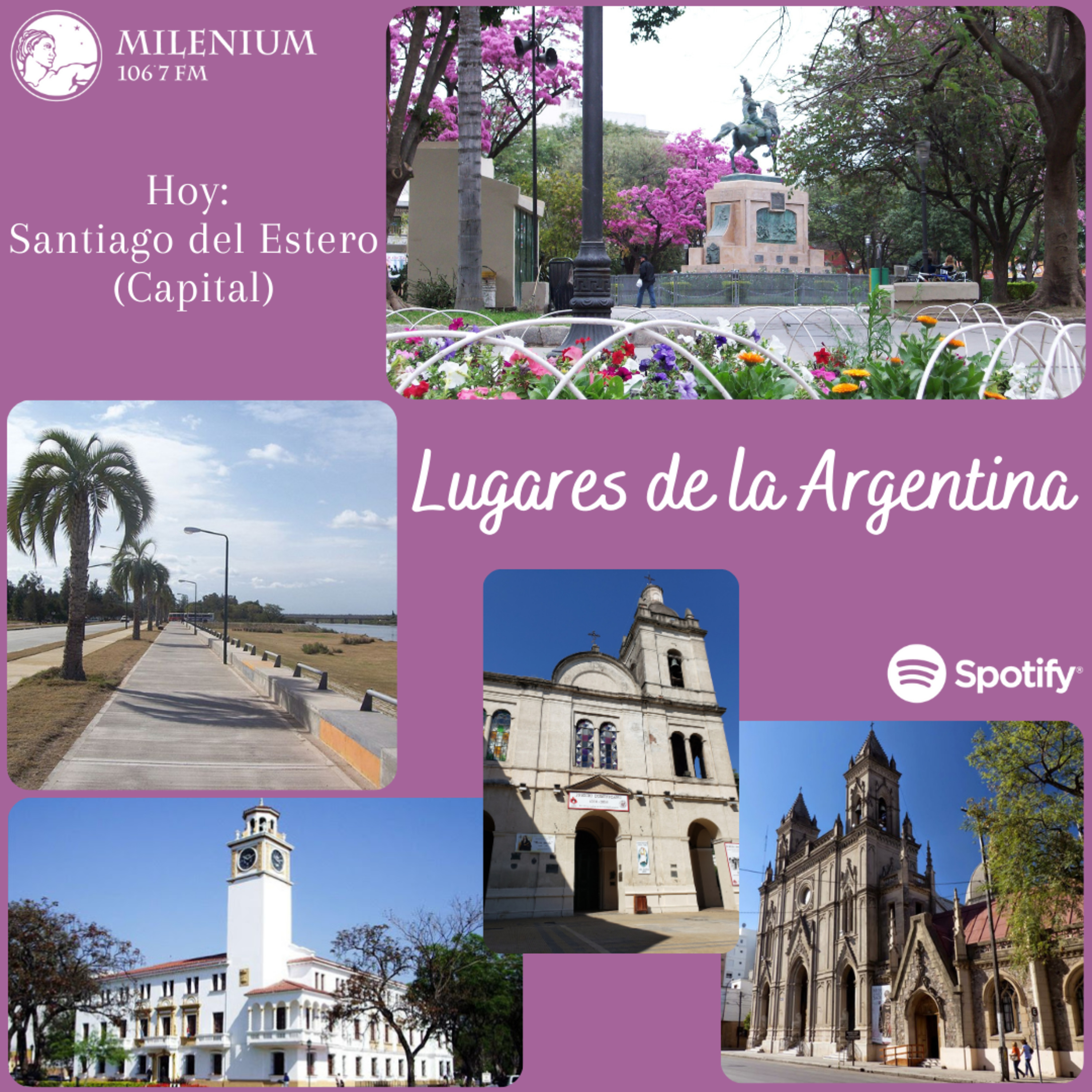 Lugares de la Argentina - FM Milenium 106.7