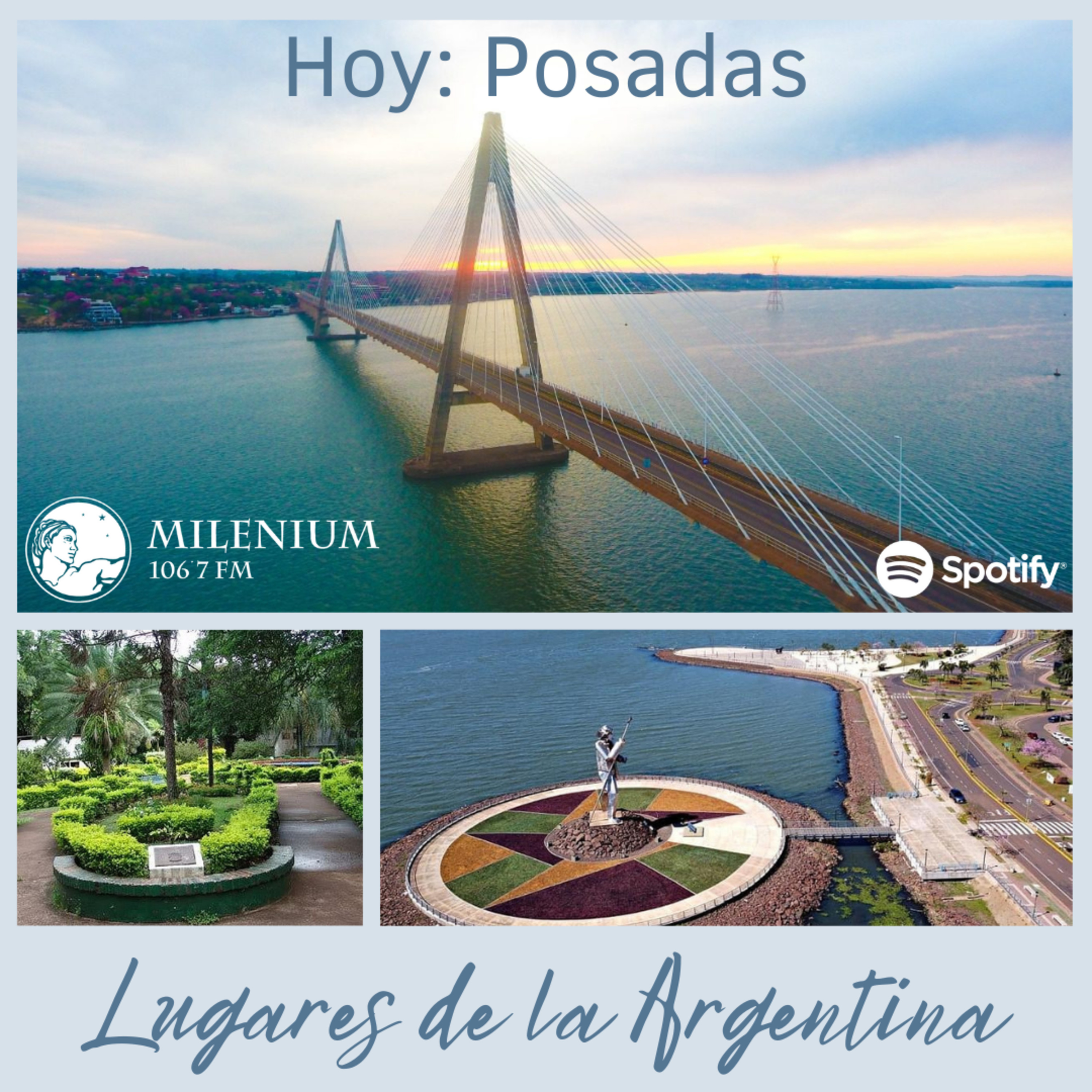 Lugares de la Argentina - FM Milenium 106.7