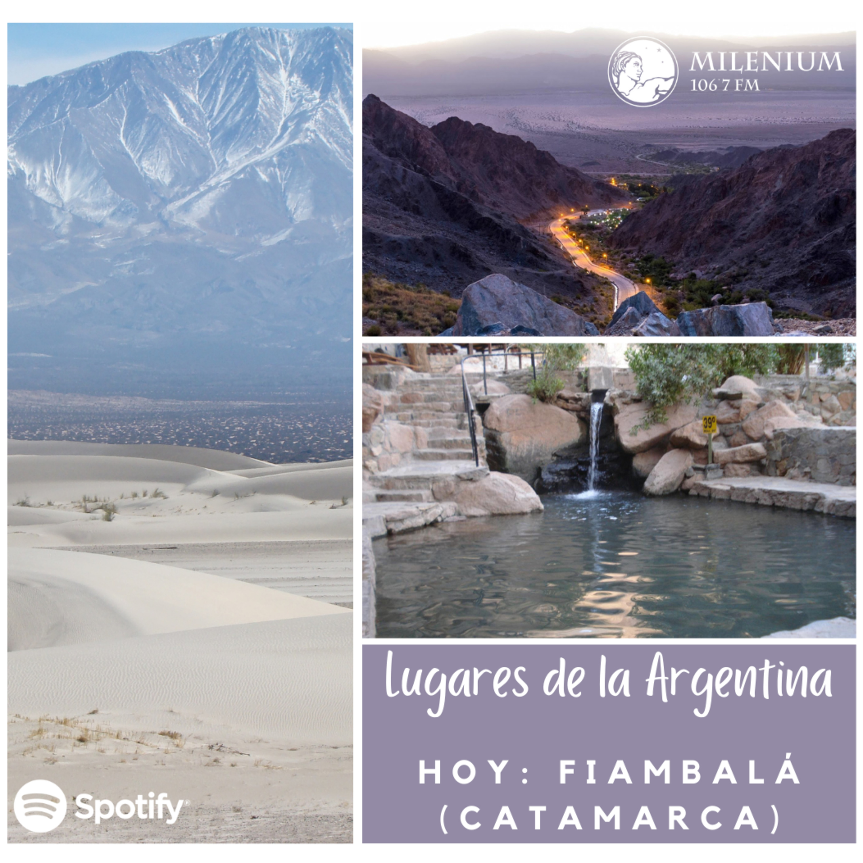Lugares de la Argentina - FM Milenium 106.7