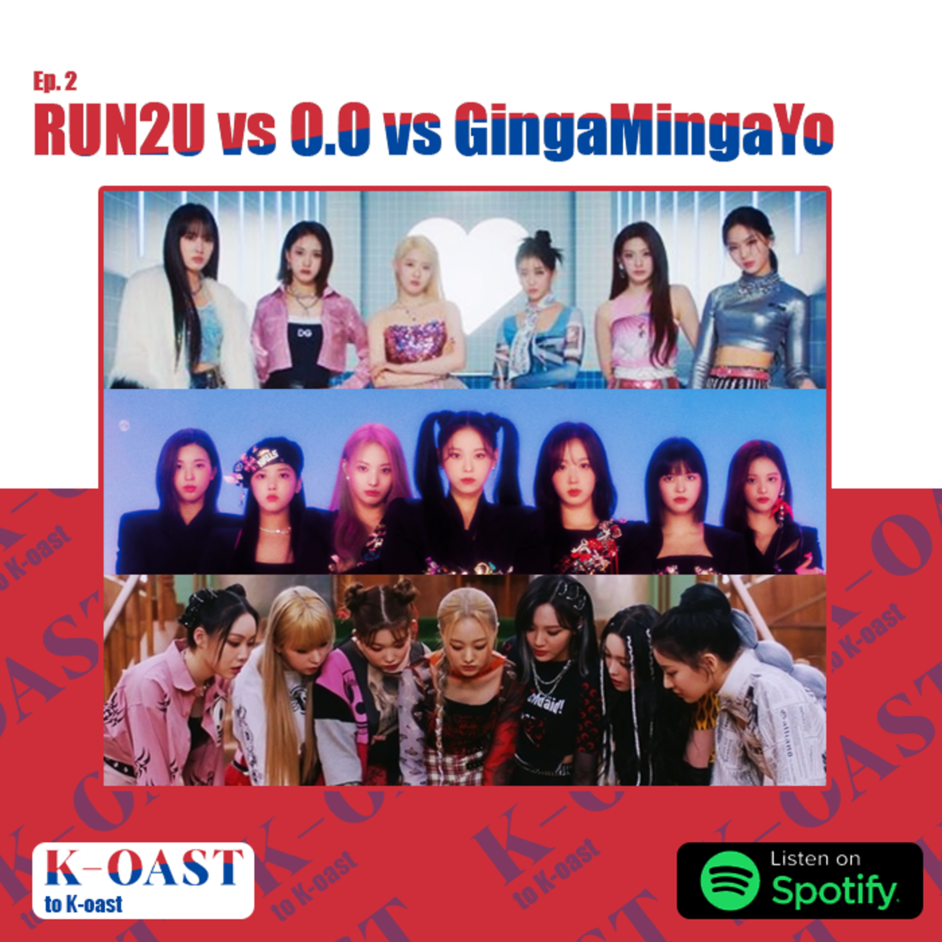 Ep. 2 RUN2U vs O.O vs GingaMingaYo
