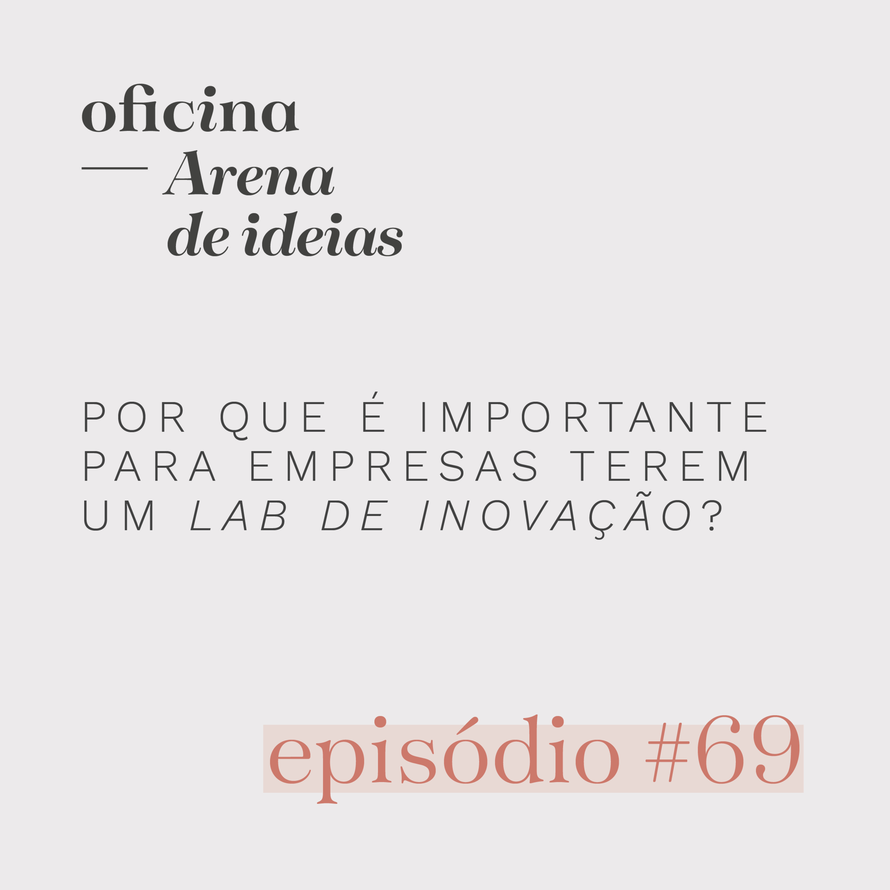 #069 | Por que é importante para empresas terem um “LAB DE INOVAÇÃO” episode artwork