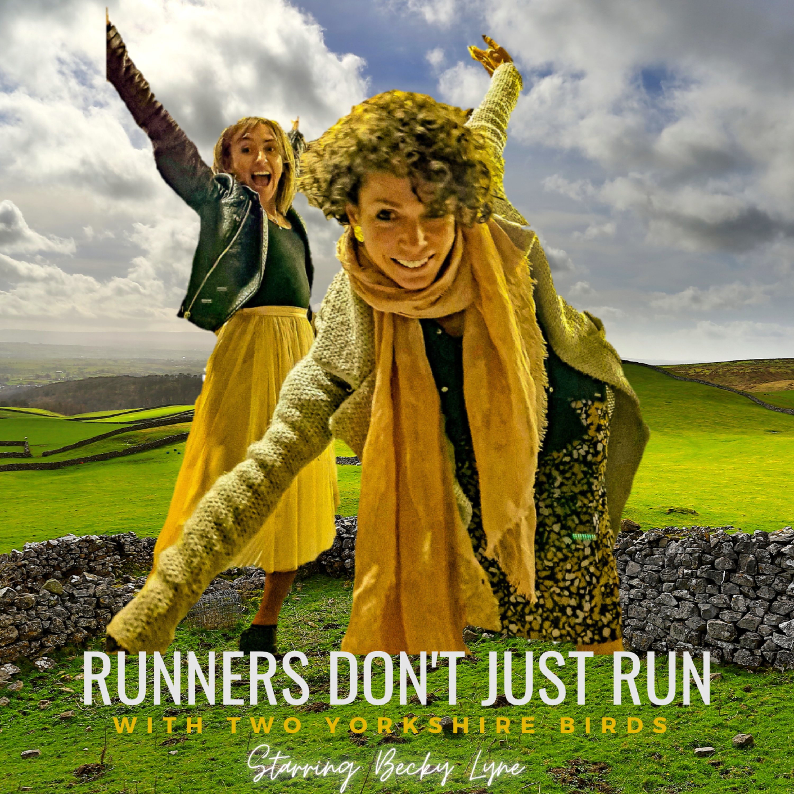 Runners Don't Just Run with two Yorkshire Birds STARRING BECKY LYNE.