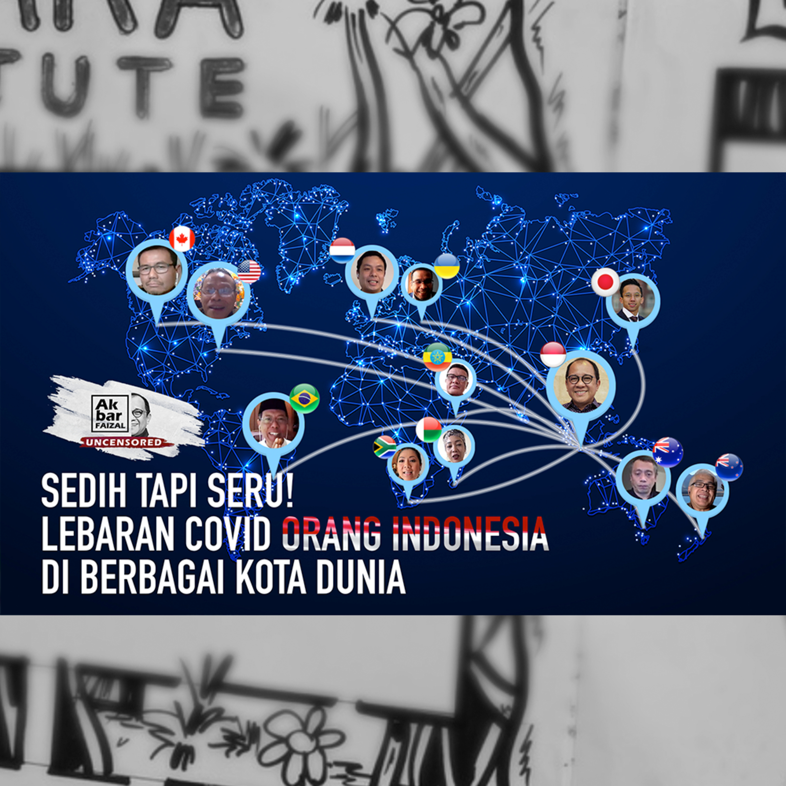 EKSKLUSIF: SEDIH TAPI SERU! LEBARAN COVID ORANG INDONESIA DI BERBAGAI KOTA DUNIA | AF UNCENSORED