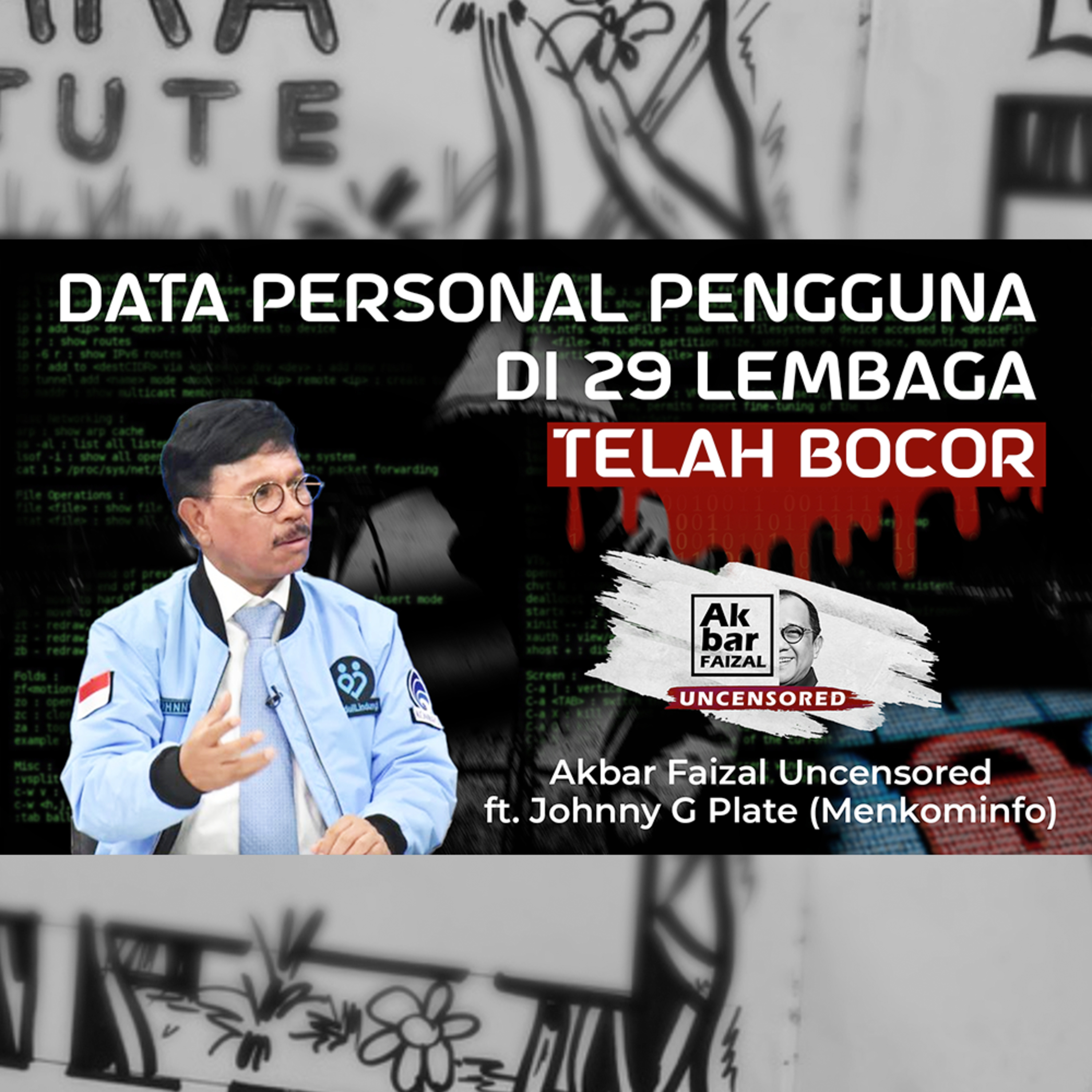 DATA PERSONAL PENGGUNA DI 29 LEMBAGA TELAH BOCOR | AF UNCENSORED FT. JOHNNY G PLATE