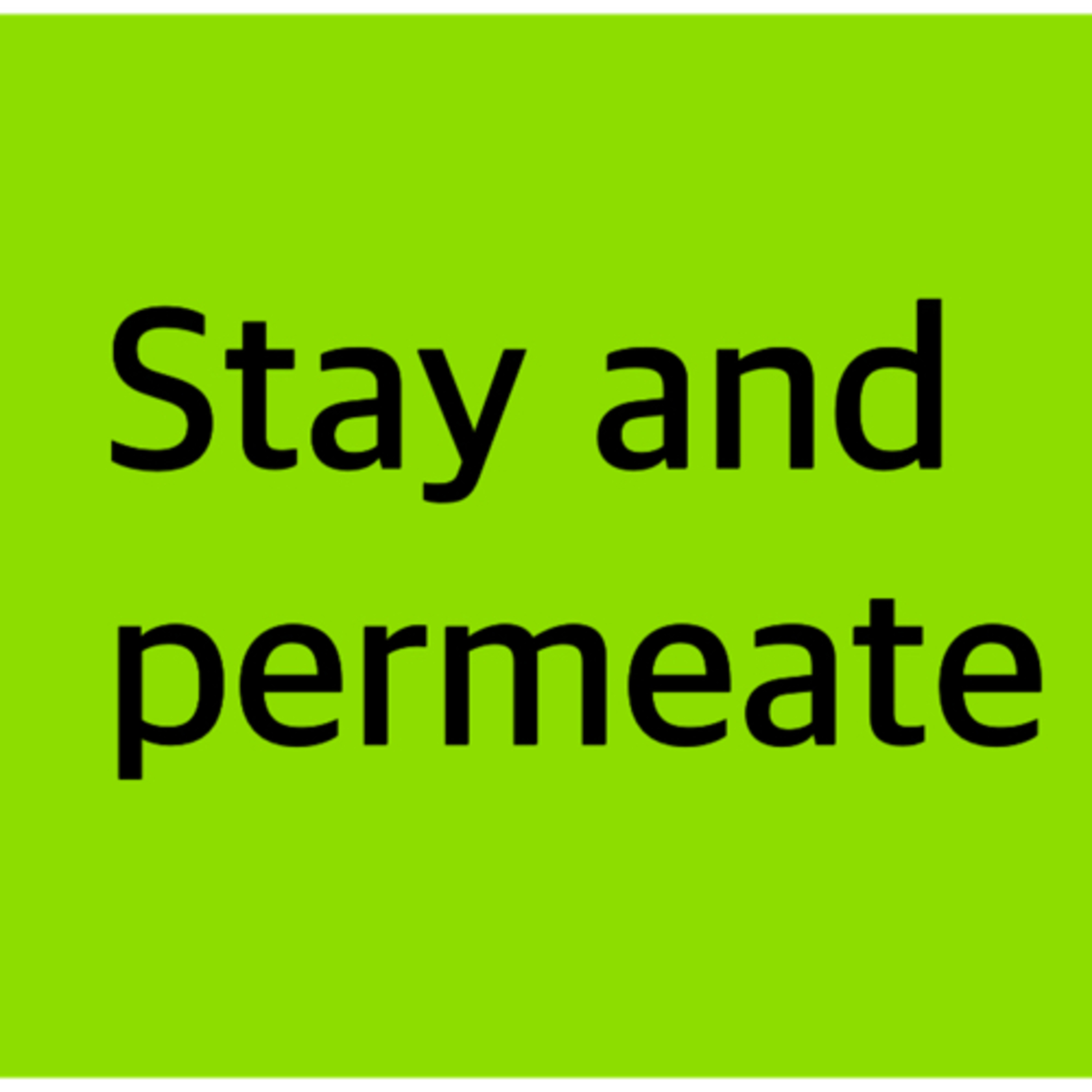 Stay And Permeate episode artwork