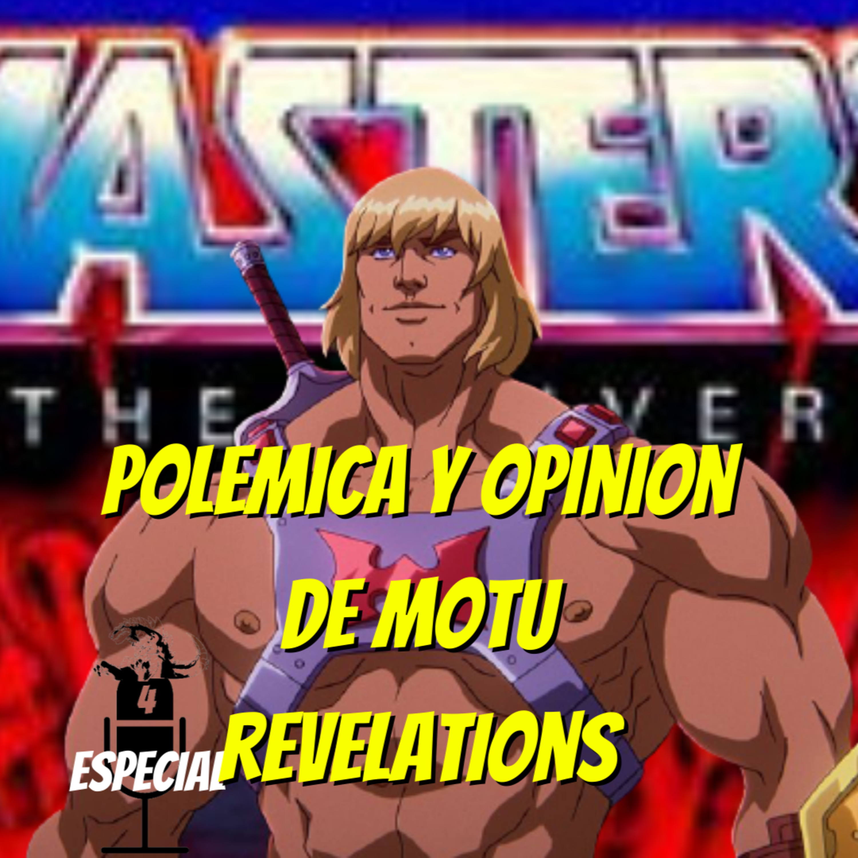 opinion de la polemica por la serie de ¨Master of the universe revelations¨ episode artwork