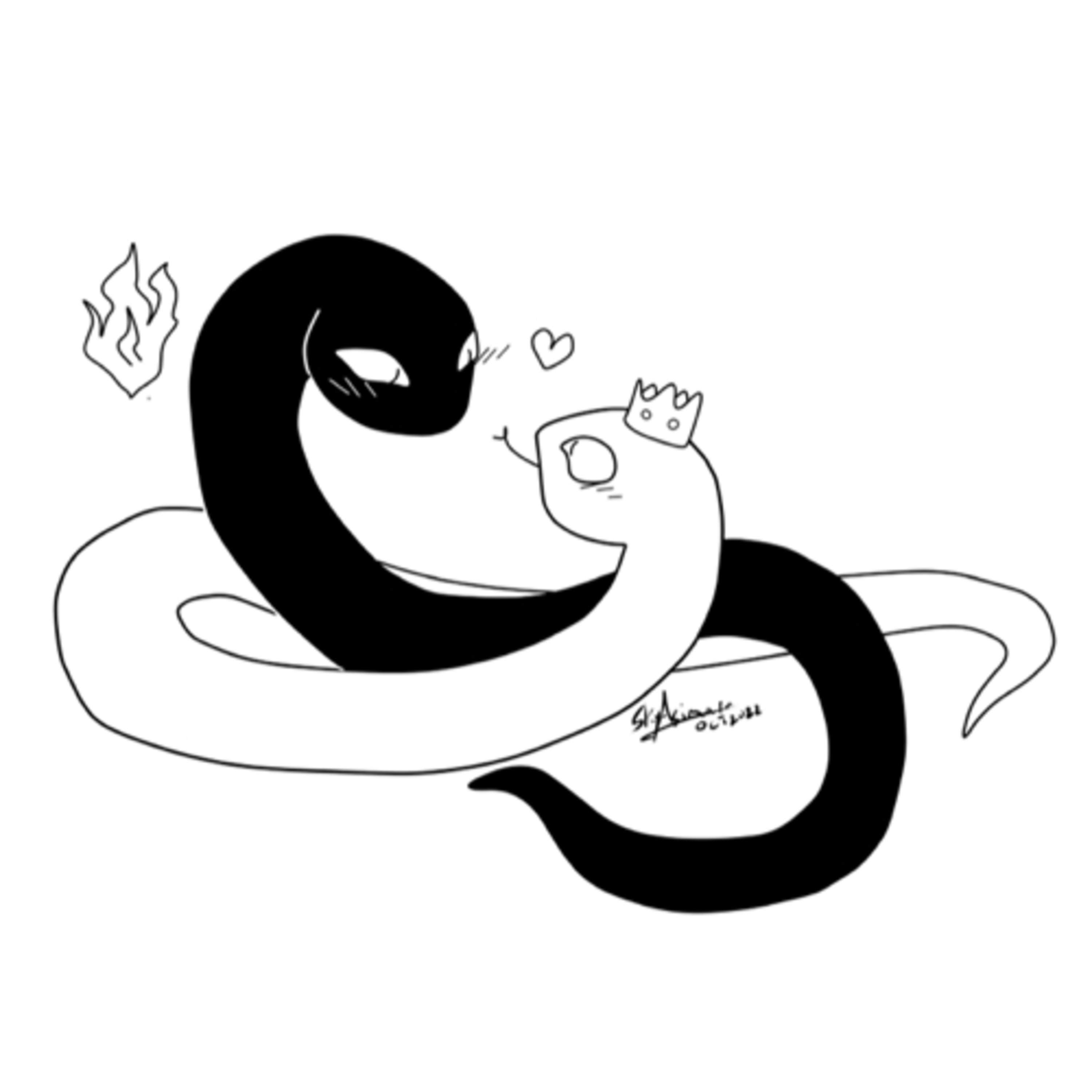 Good Omens: Villainous Chapter 32 (Bonus): Touching Fire episode artwork