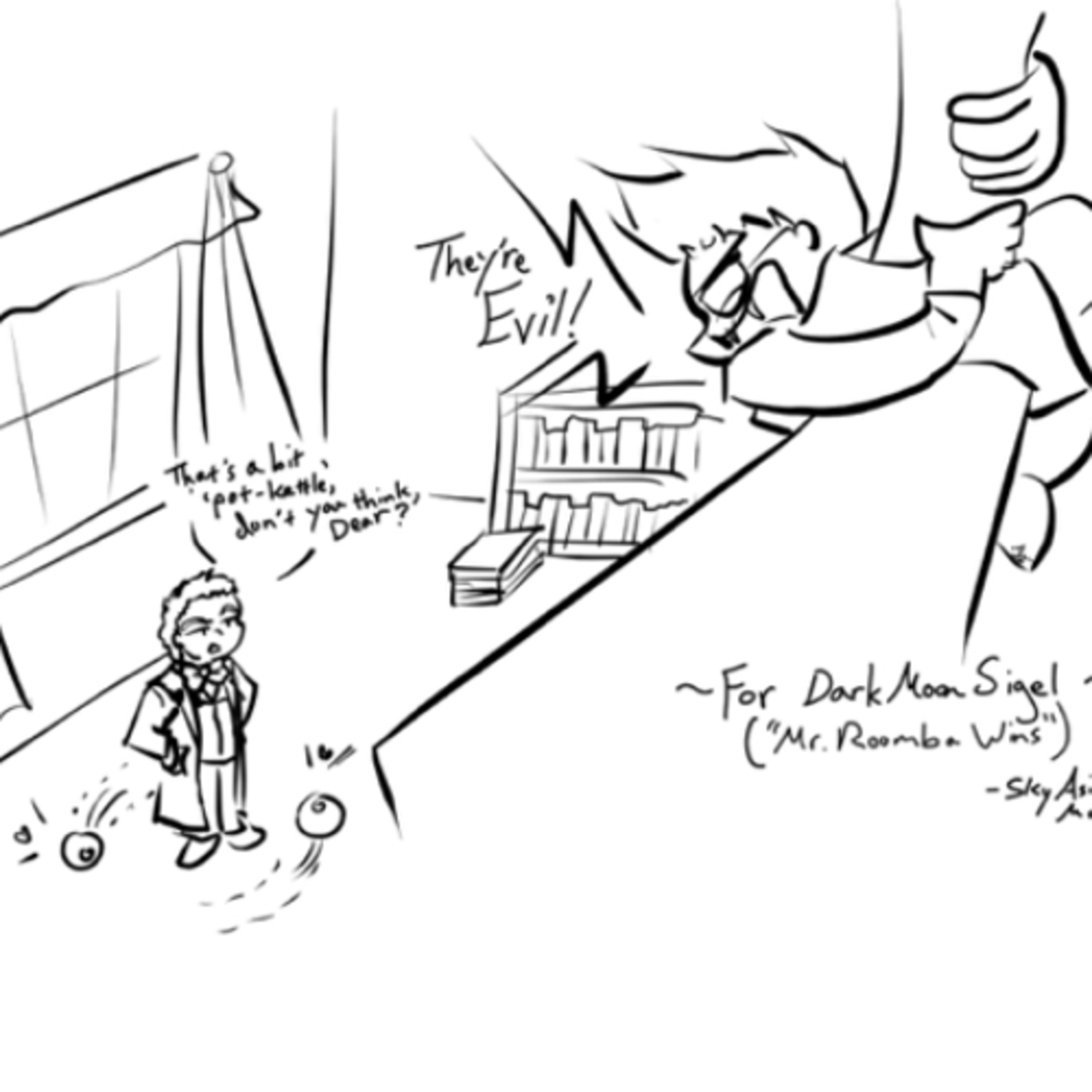 Good Omens: Mr. Roomba Wins episode artwork