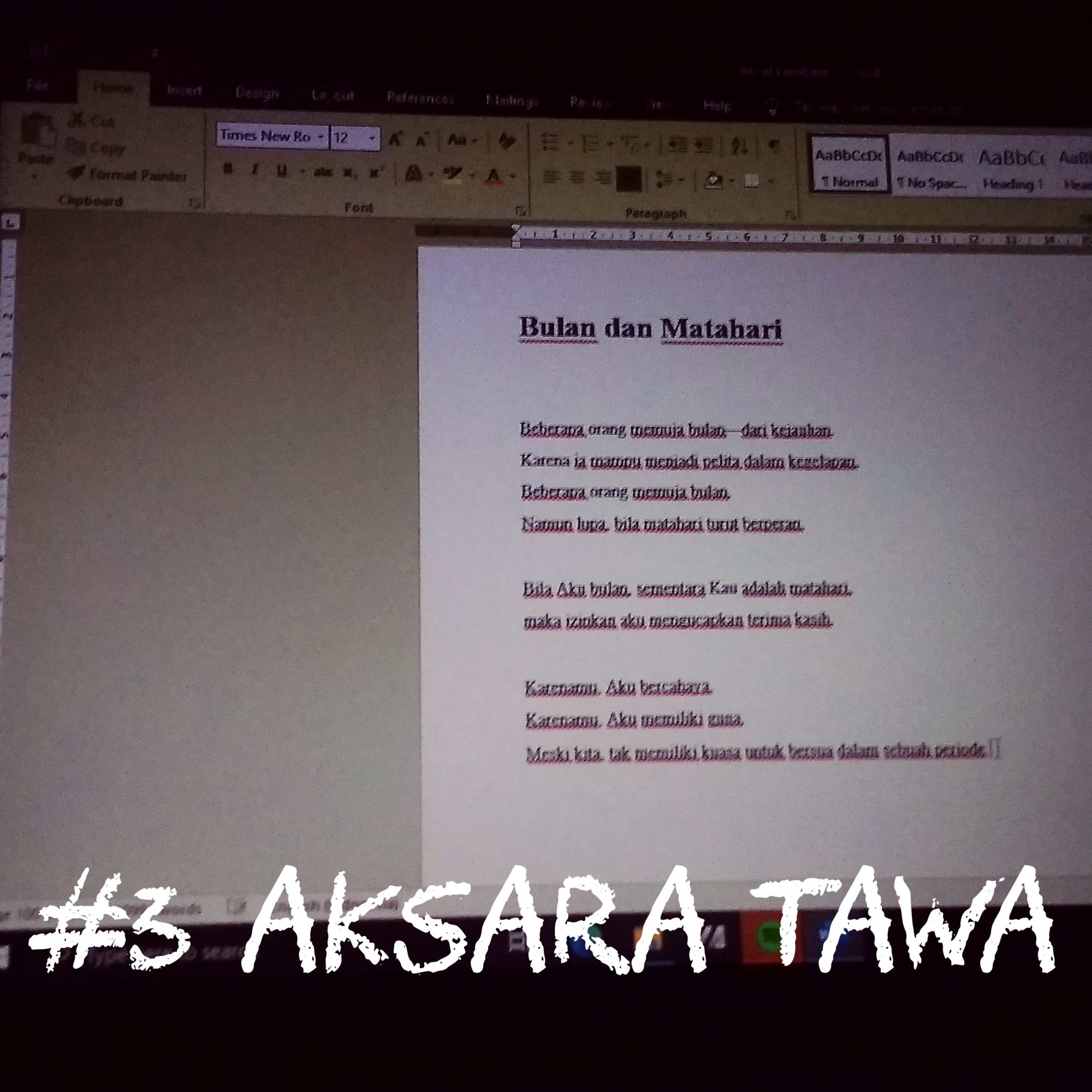 Podcast Aksara Tawa