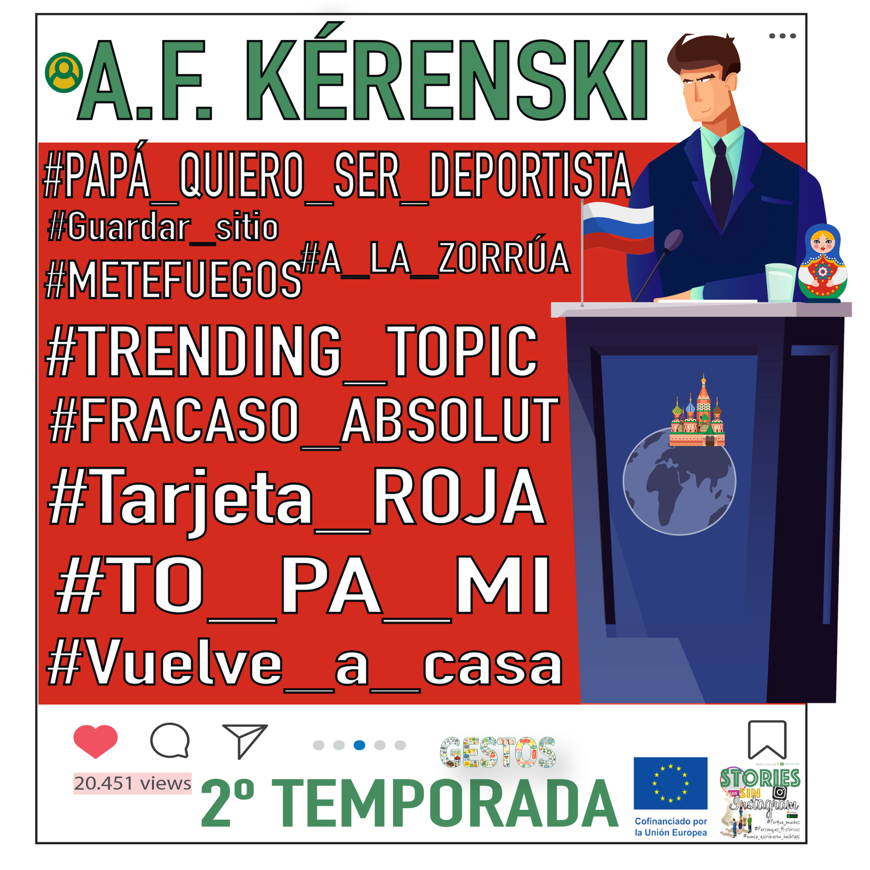 A.F. KÉRENSKI #Stories_sin_Instagram (T2_13)